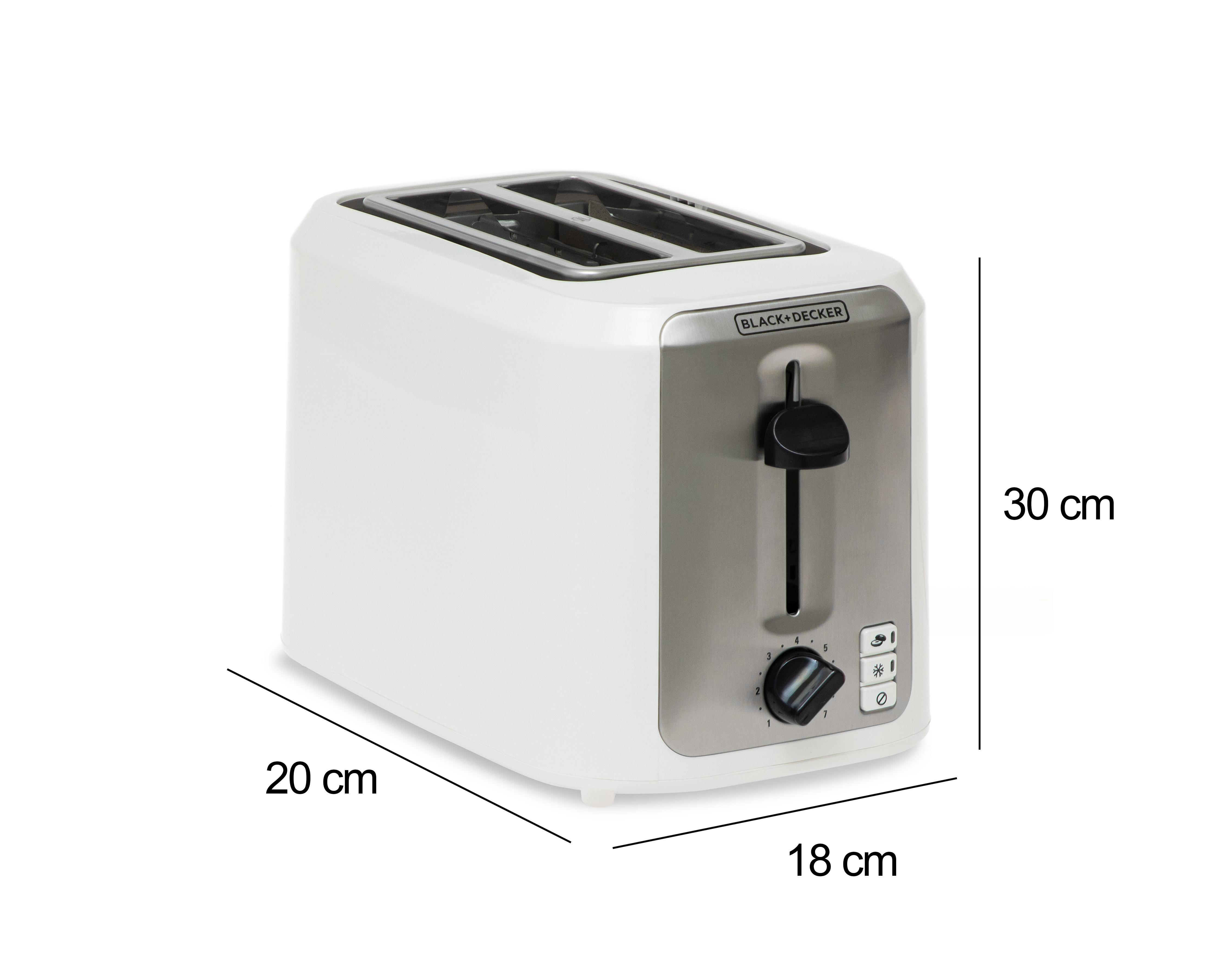 Foto 6 | Tostador Black + Decker 2 Rebanadas