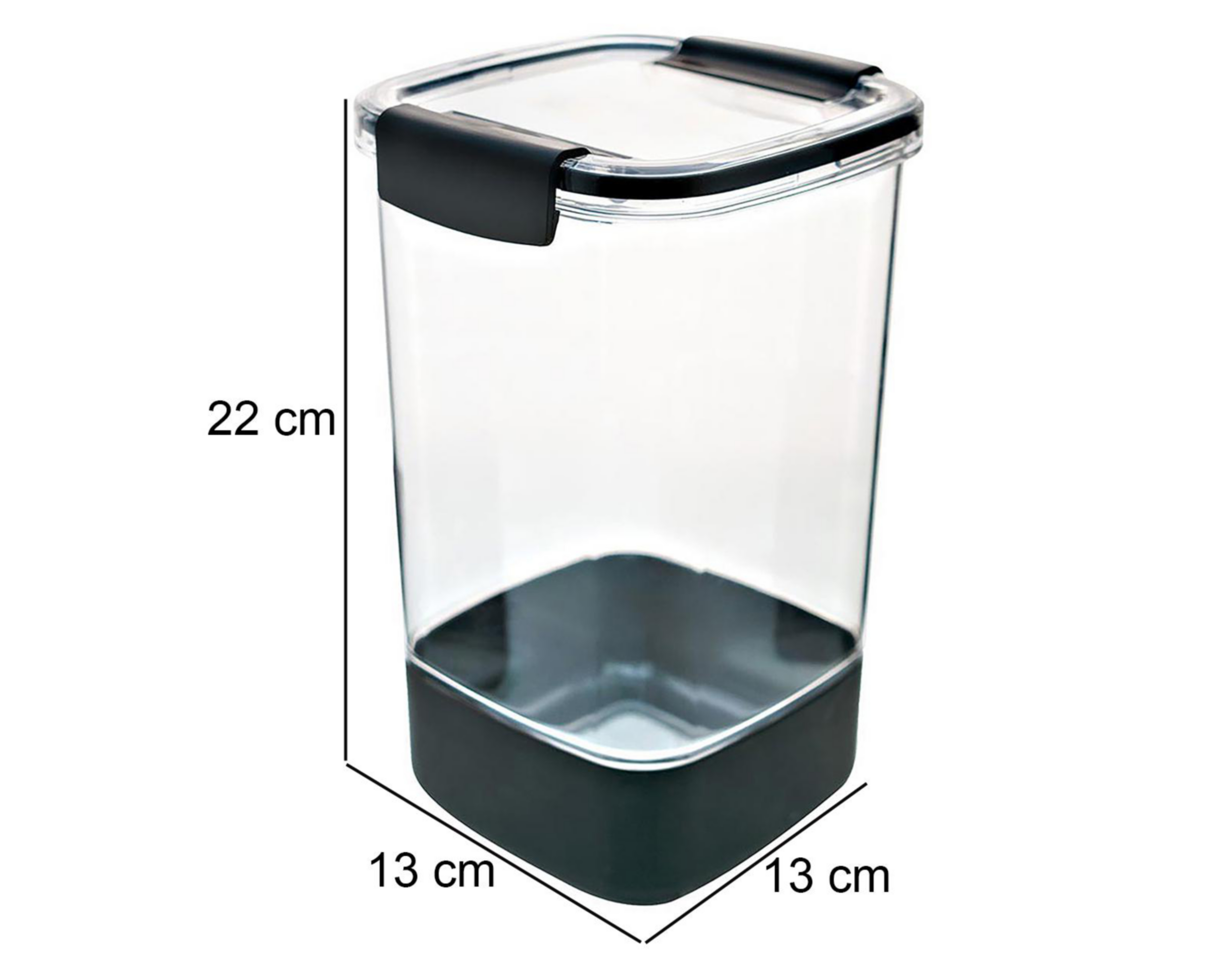 Foto 6 | Contenedor de Acrílico Nuvo 1.5 Litros