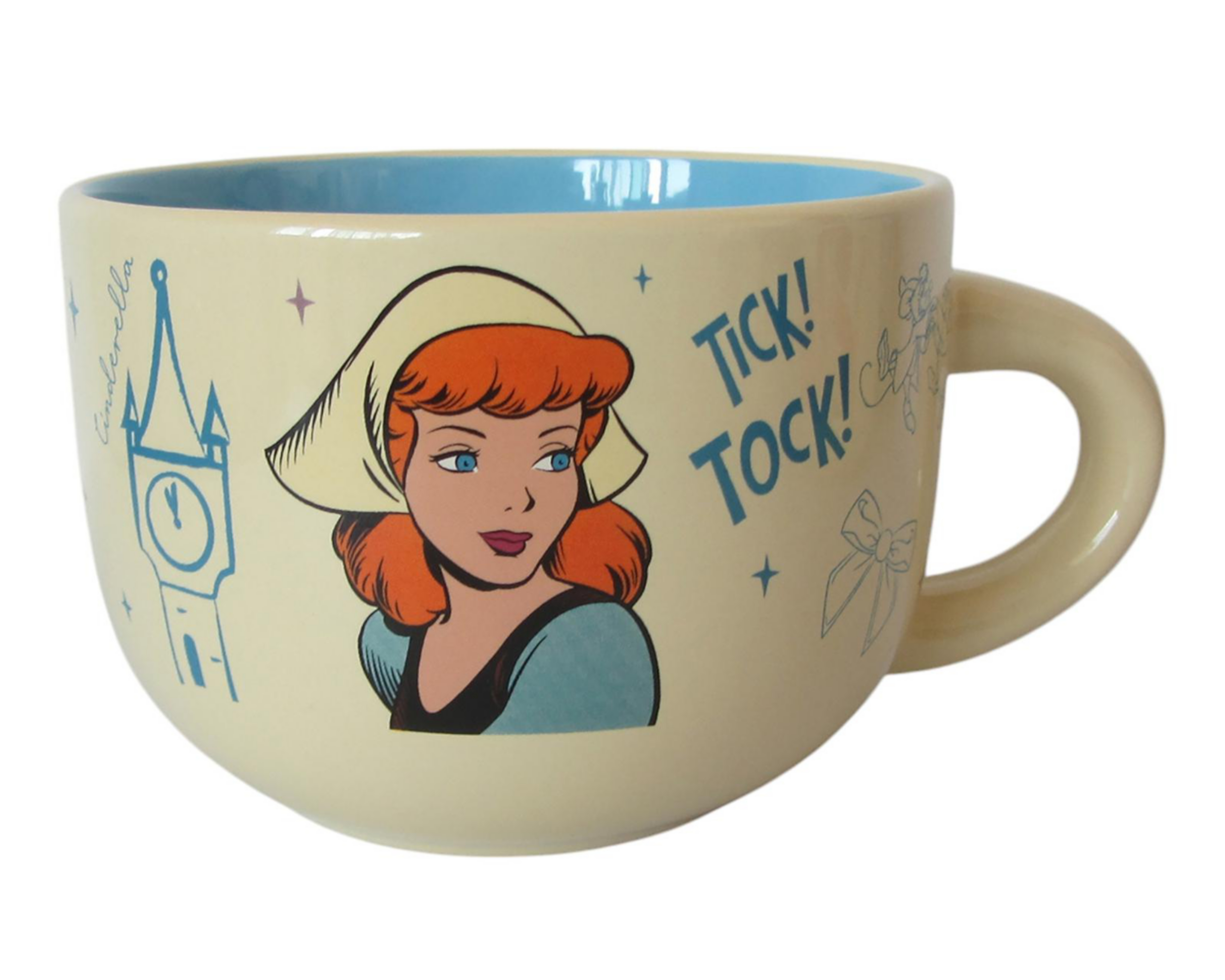 Foto 4 pulgar | Taza de Cerámica Fun Kids Princesas 820 ml