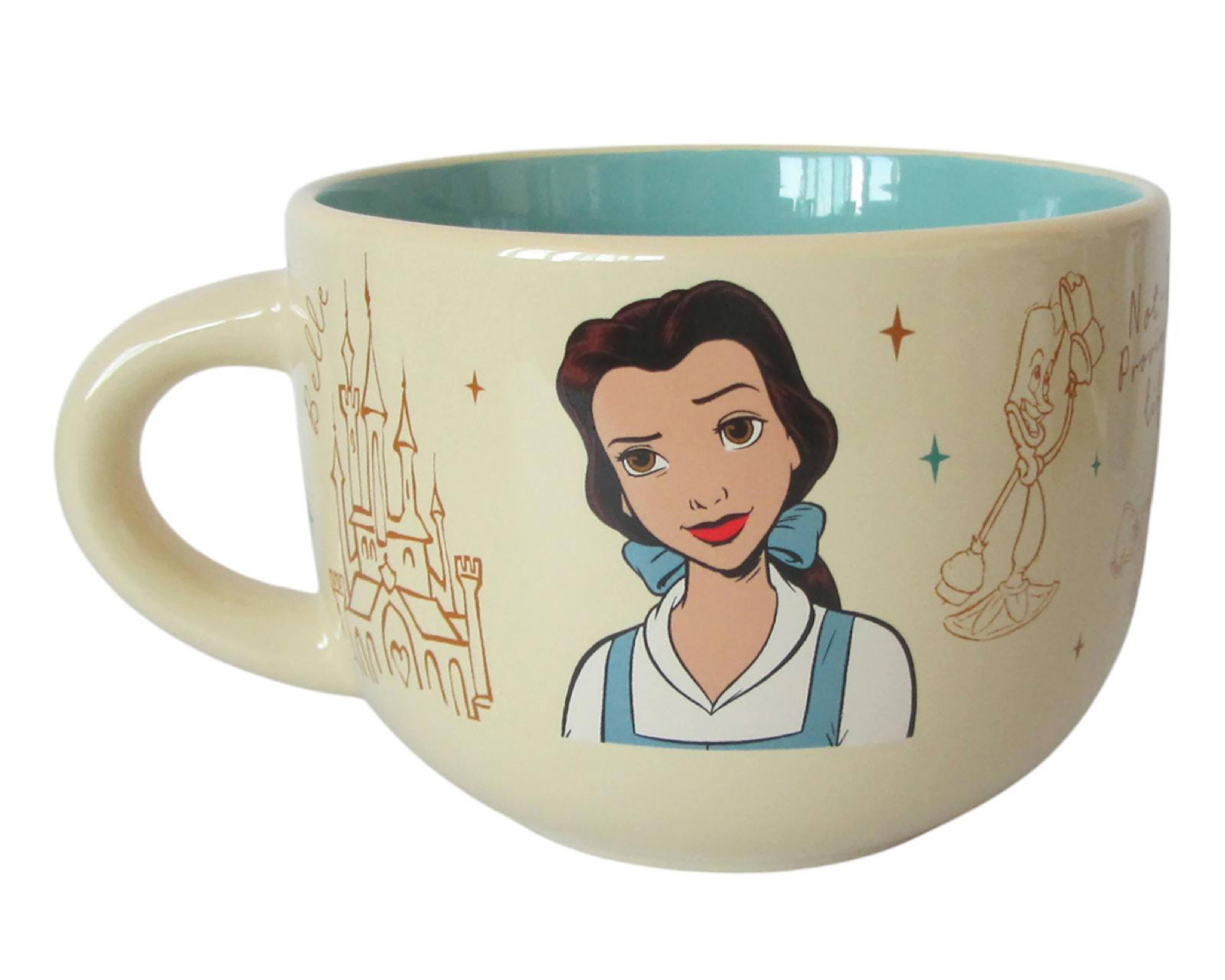 Foto 2 pulgar | Taza de Cerámica Fun Kids Princesas 820 ml