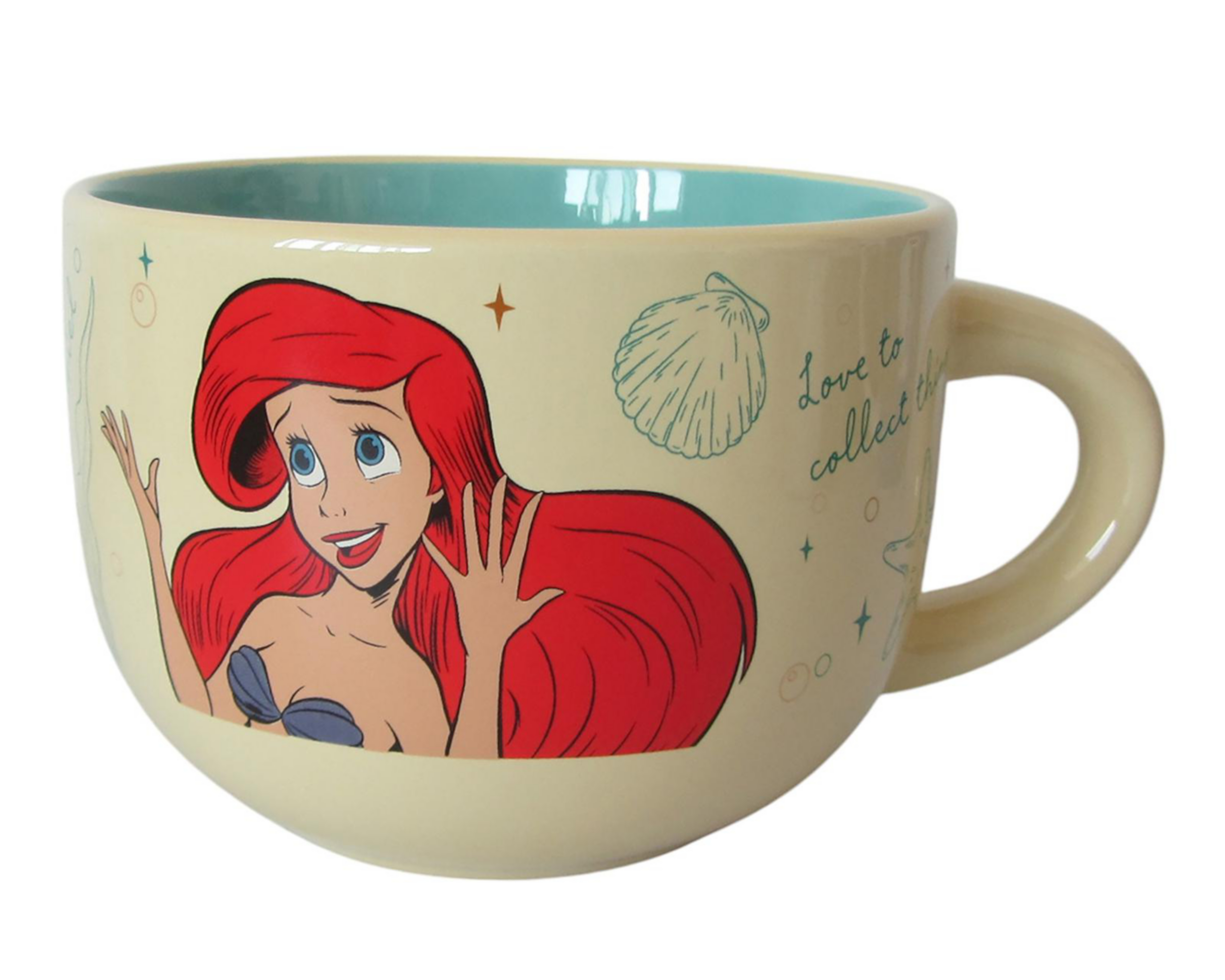 Foto 4 pulgar | Taza de Cerámica Fun Kids Princesas 820 ml