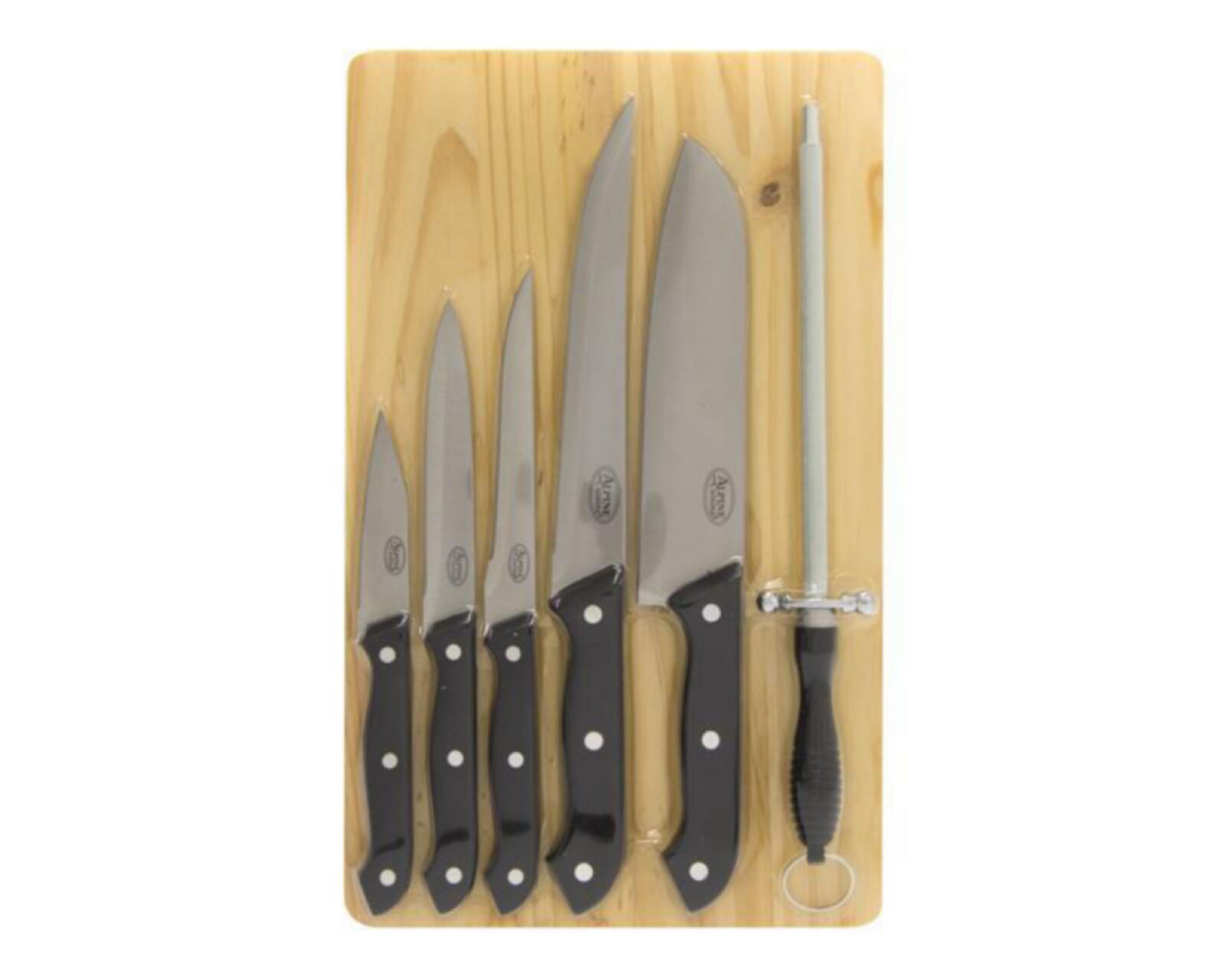 Foto 1 | Juego de Cuchillos Alpine Cuisine AI25097