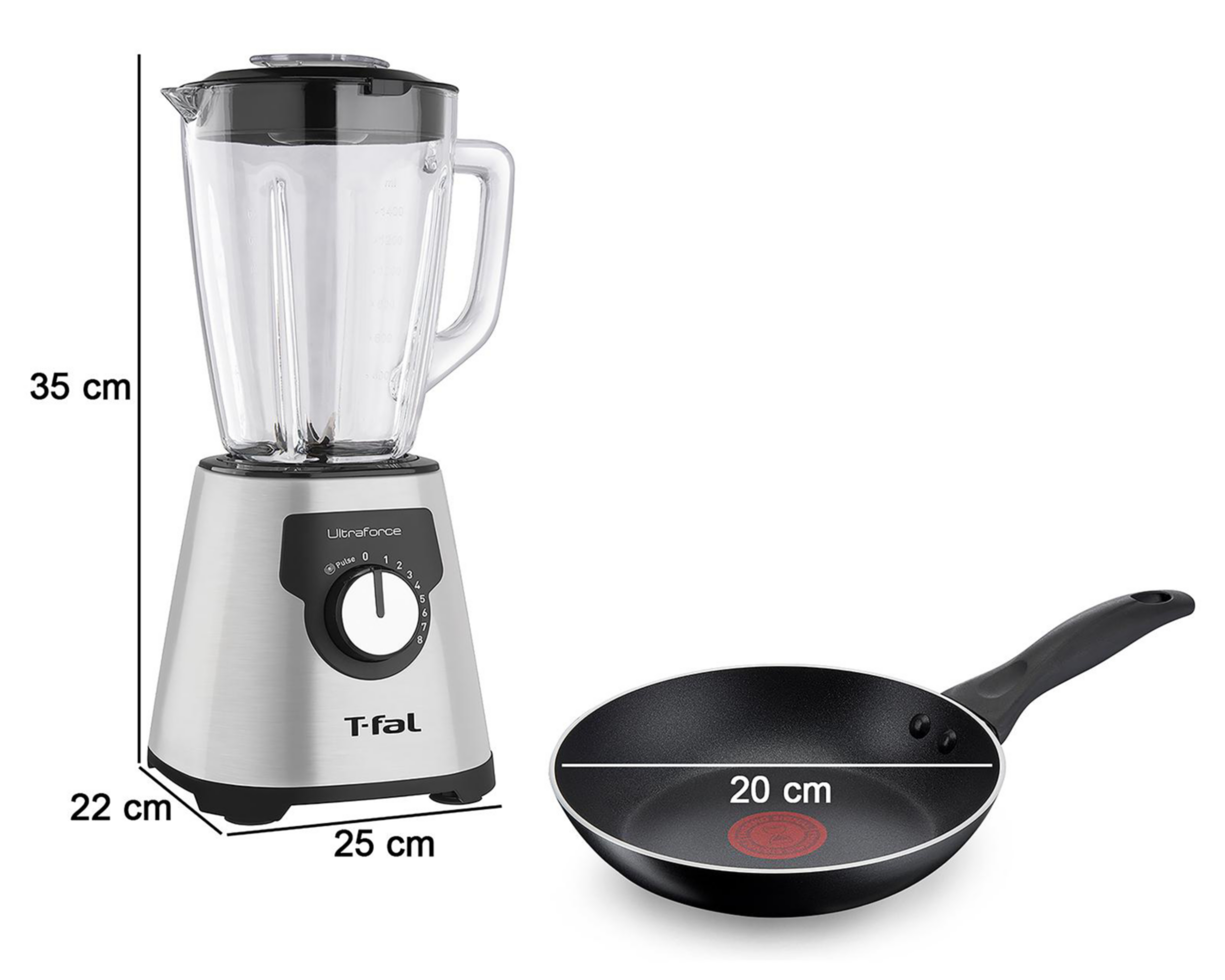 Foto 8 pulgar | Licuadora y Sartén T-FAL LN348DX0MXMC 2 Piezas