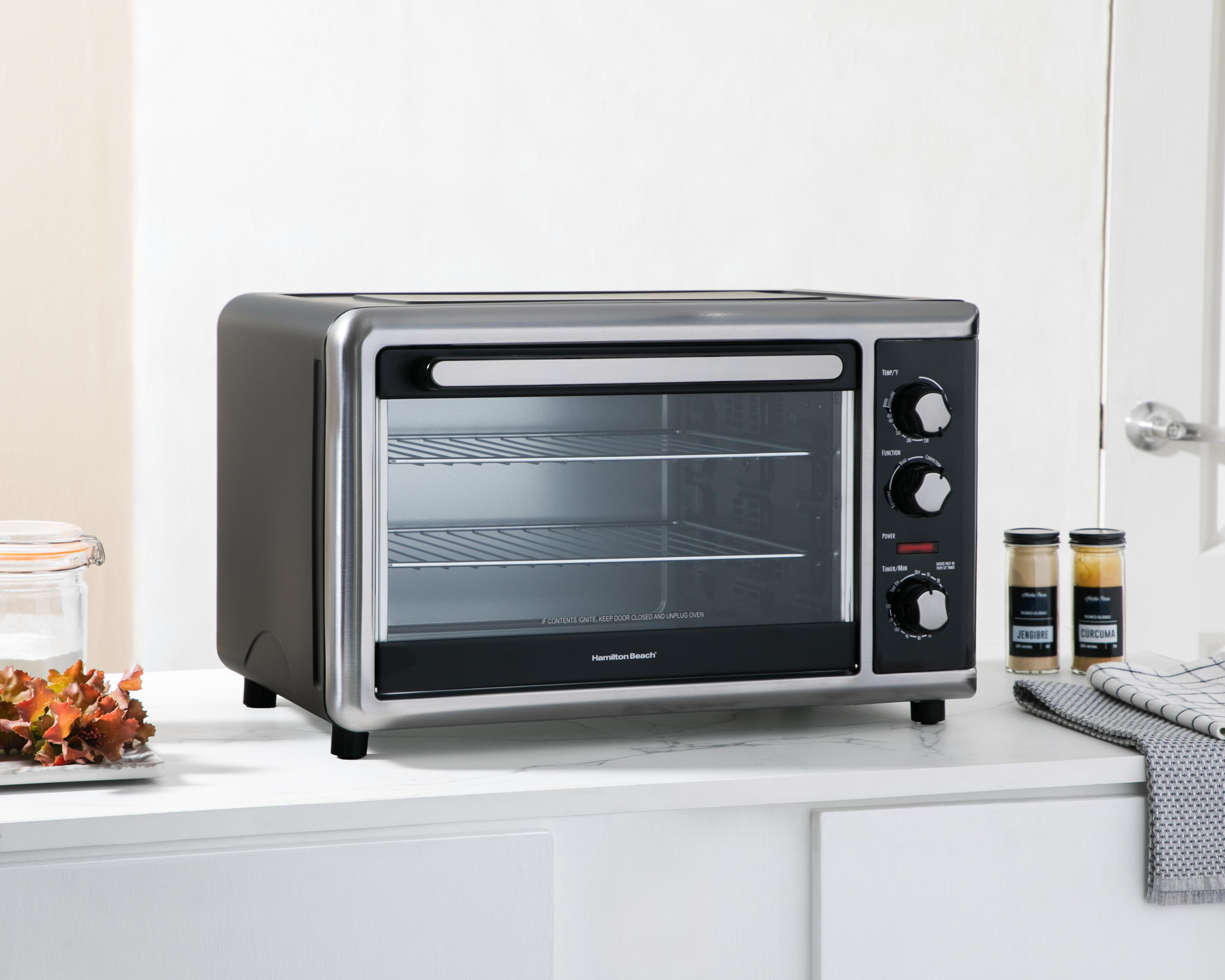 Foto 7 pulgar | Horno Eléctrico Hamilton Beach 31105D 32 Litros 8 Accesorios