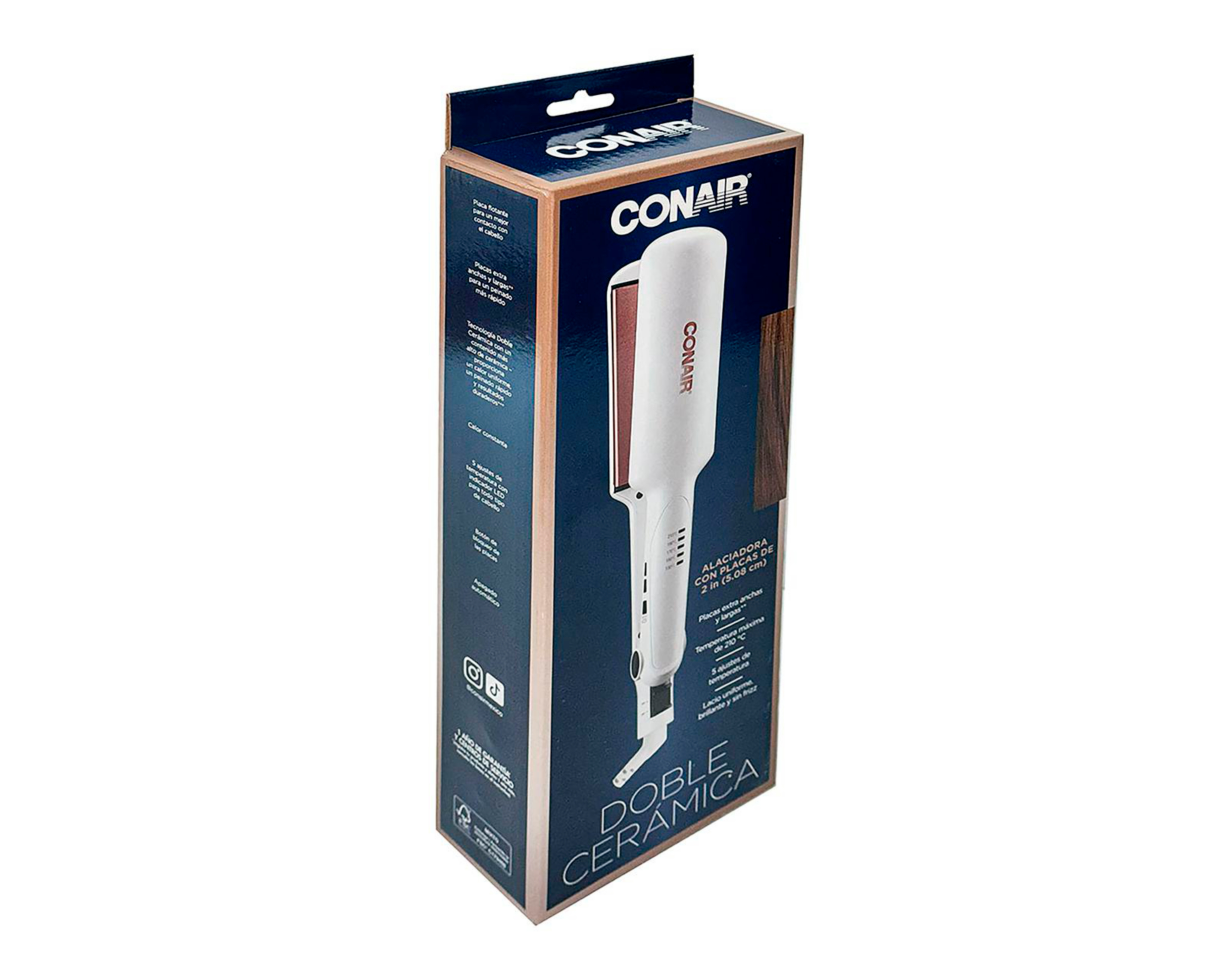 Foto 6 pulgar | Plancha para Cabello Conair CS947RES Doble Cerámica