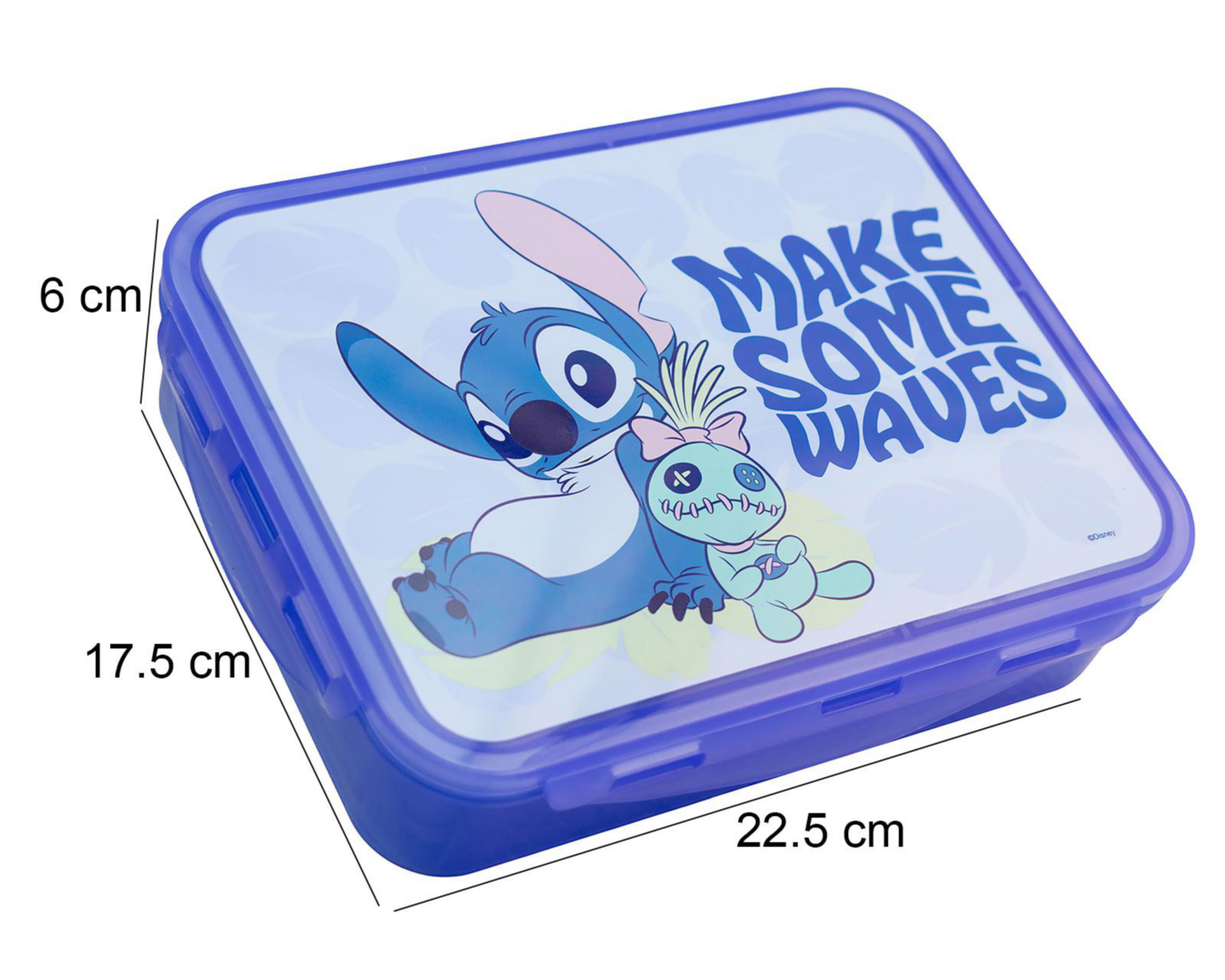 Foto 7 pulgar | Contenedor de Plástico Fun Kids Stitch