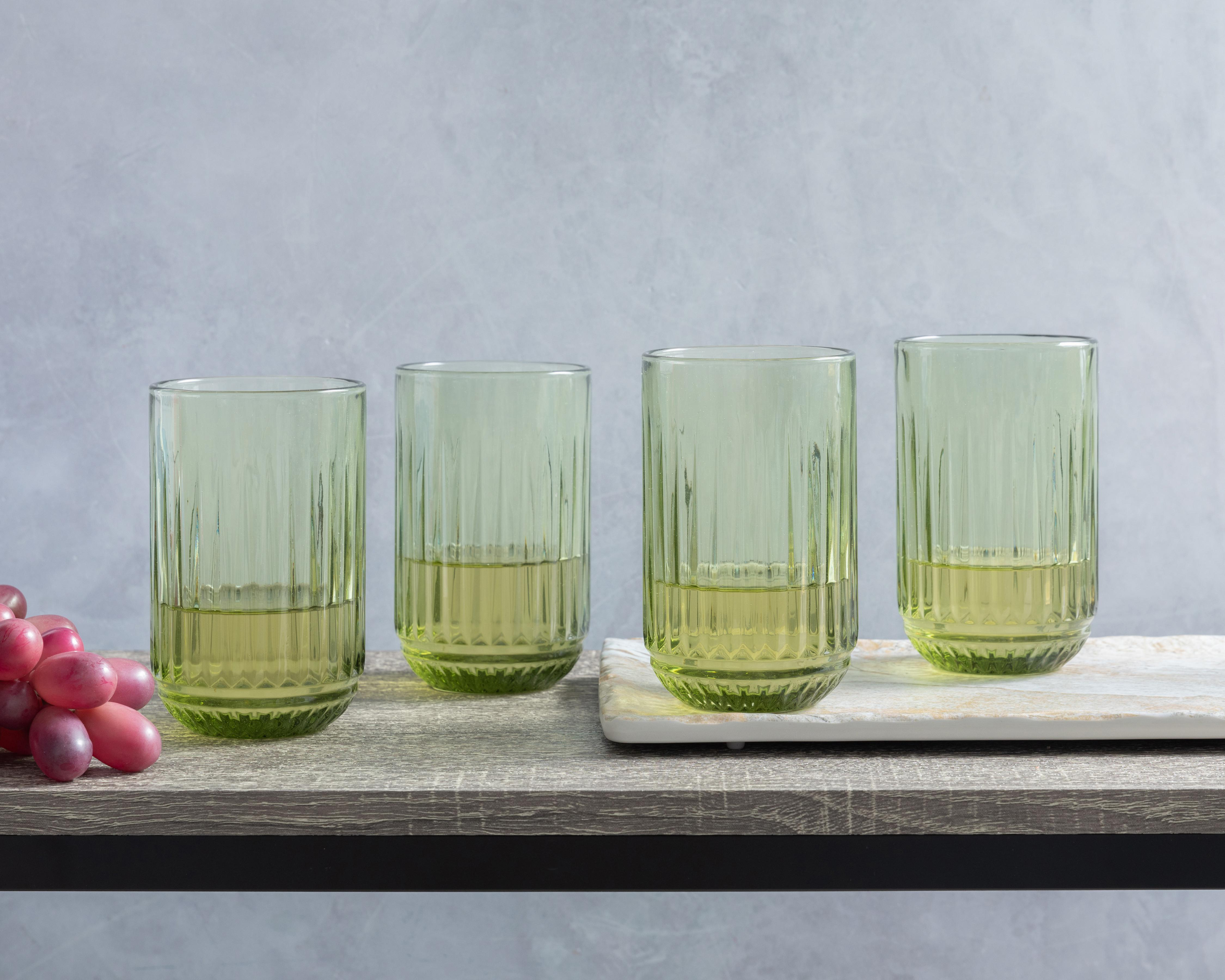 Foto 5 | Vaso de Vidrio Vittori 420 ml 4 Piezas