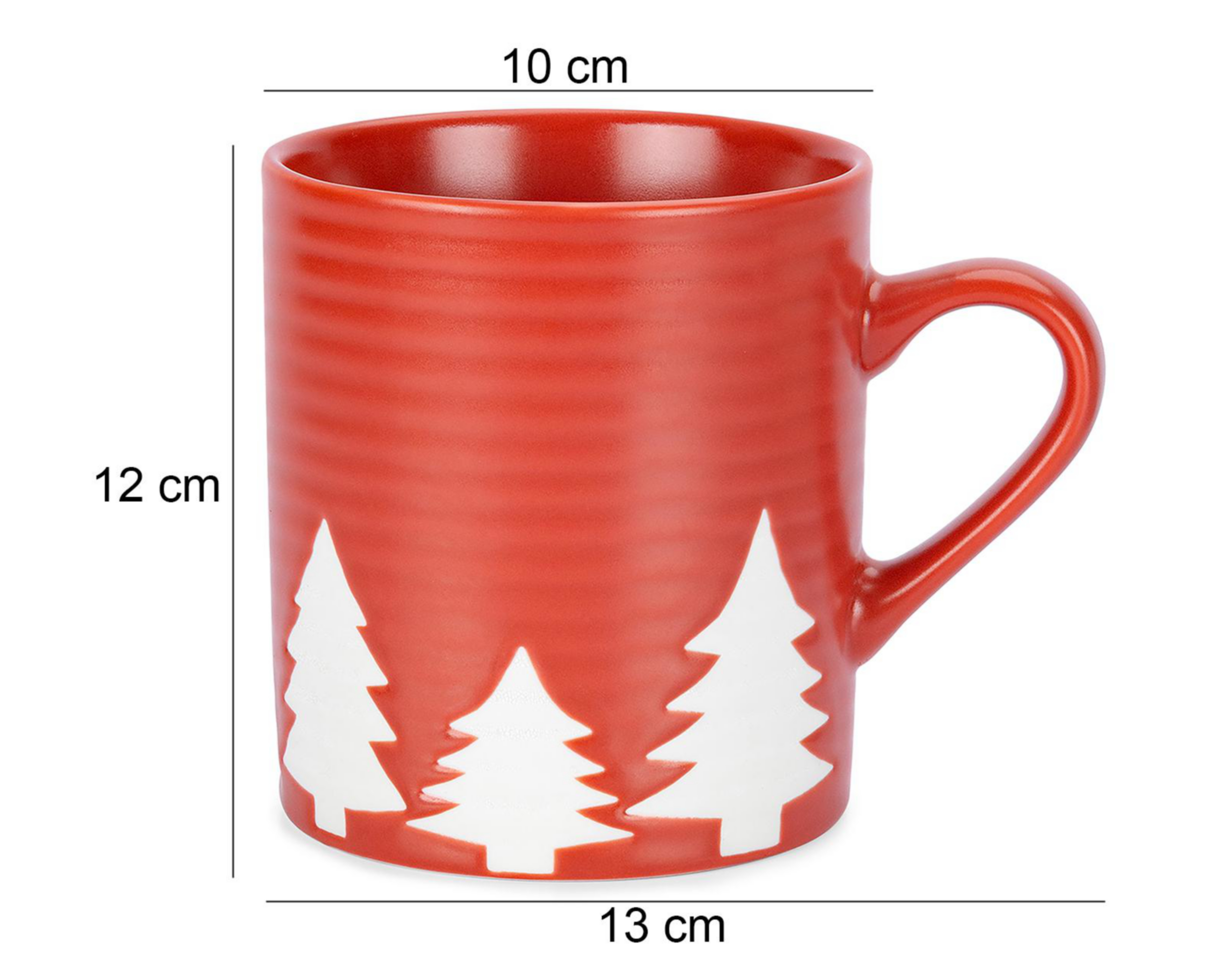 Foto 5 | Taza de Porcelana Crown Baccara 460 ml 2 Piezas