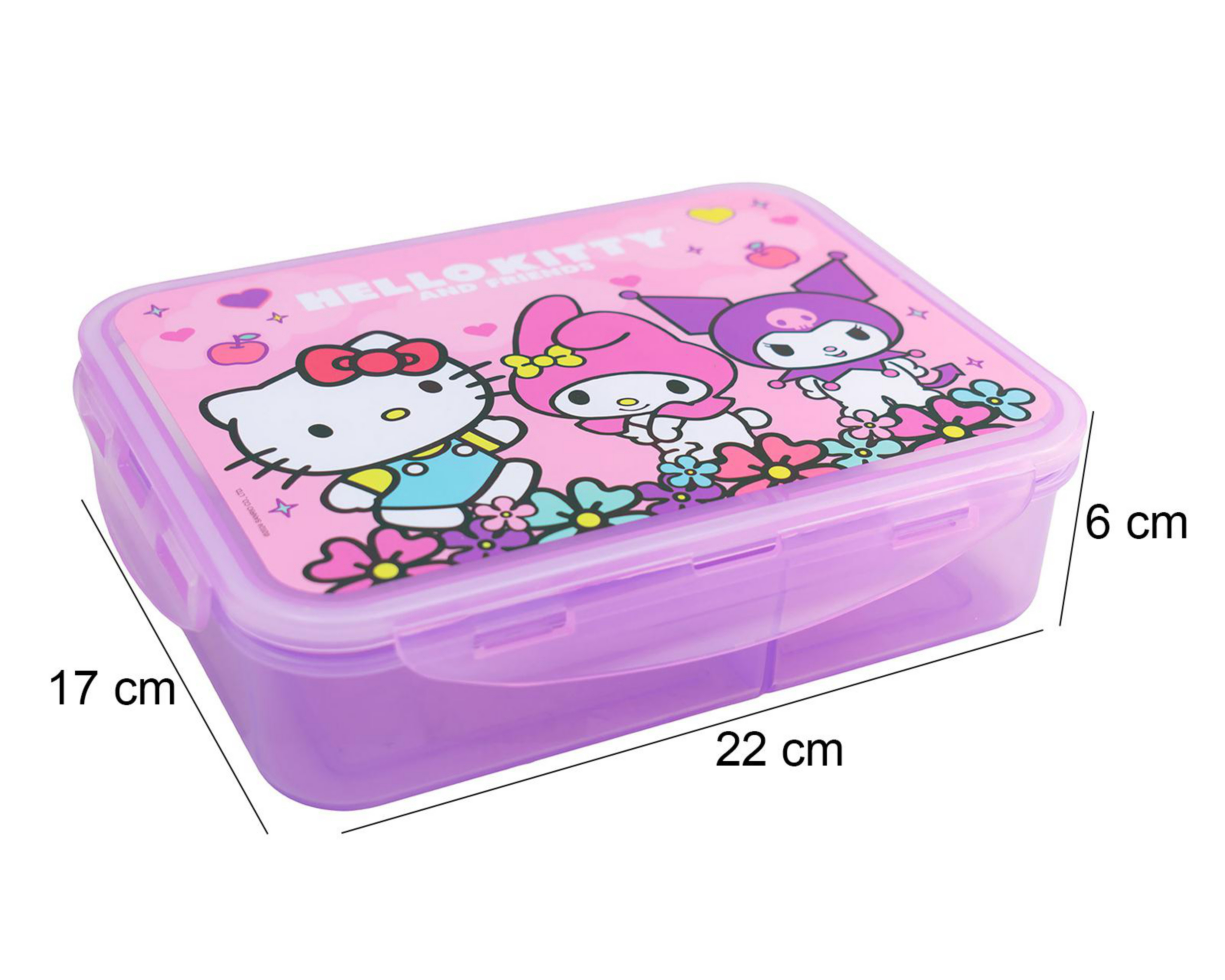 Foto 6 pulgar | Contendor de Plástico Fun Kids 1450 ml