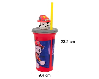 Foto 5 | Vaso con Popote de Plástico Marshall 443 ml