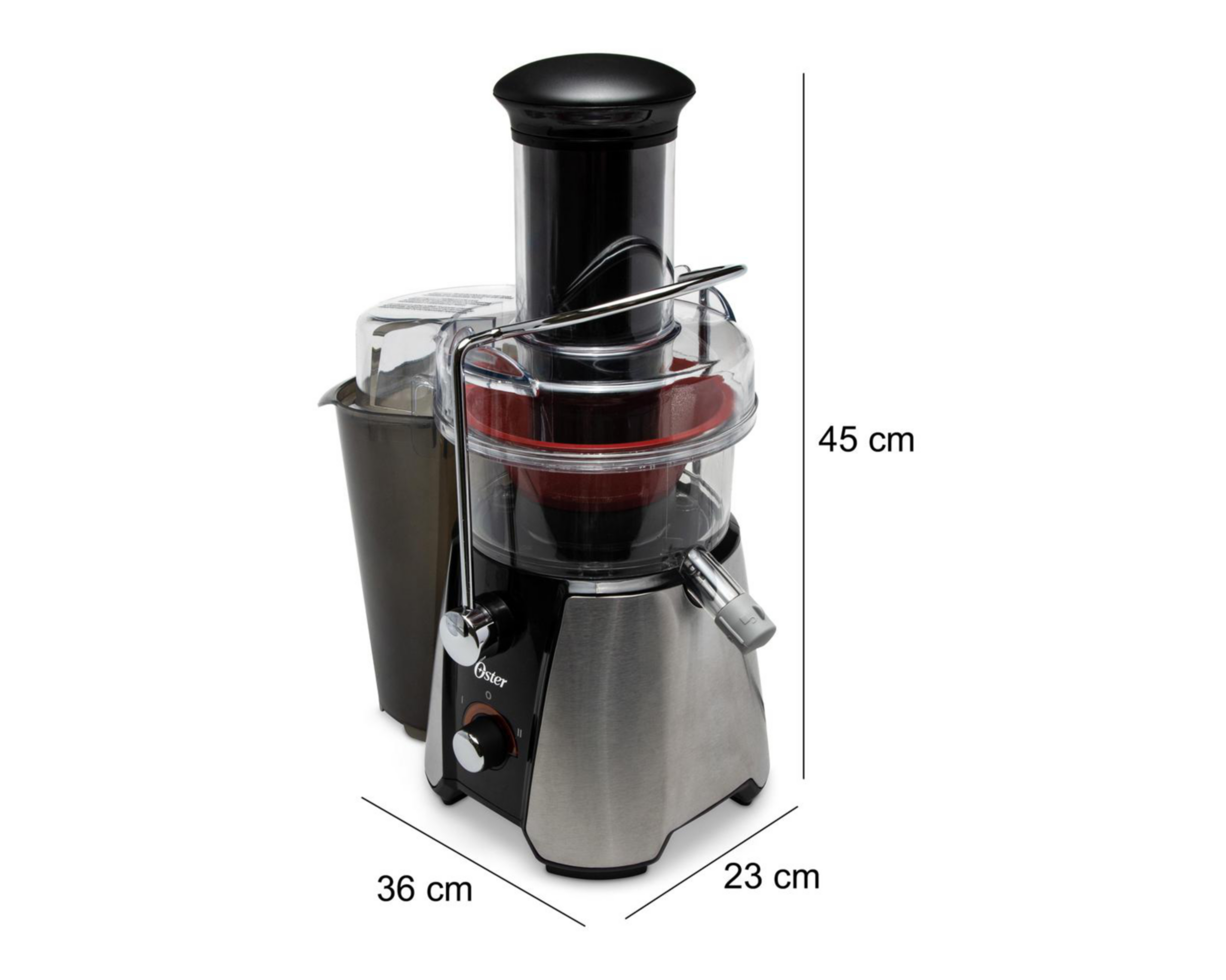 Foto 7 pulgar | Extractor de Jugo Oster con 2 Velocidades 900 Watts