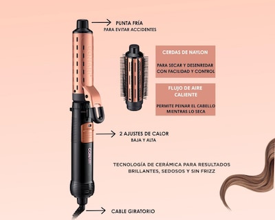 Foto 6 | Cepillo de Aire Conair CD160RGES Tecnología de Cerámica