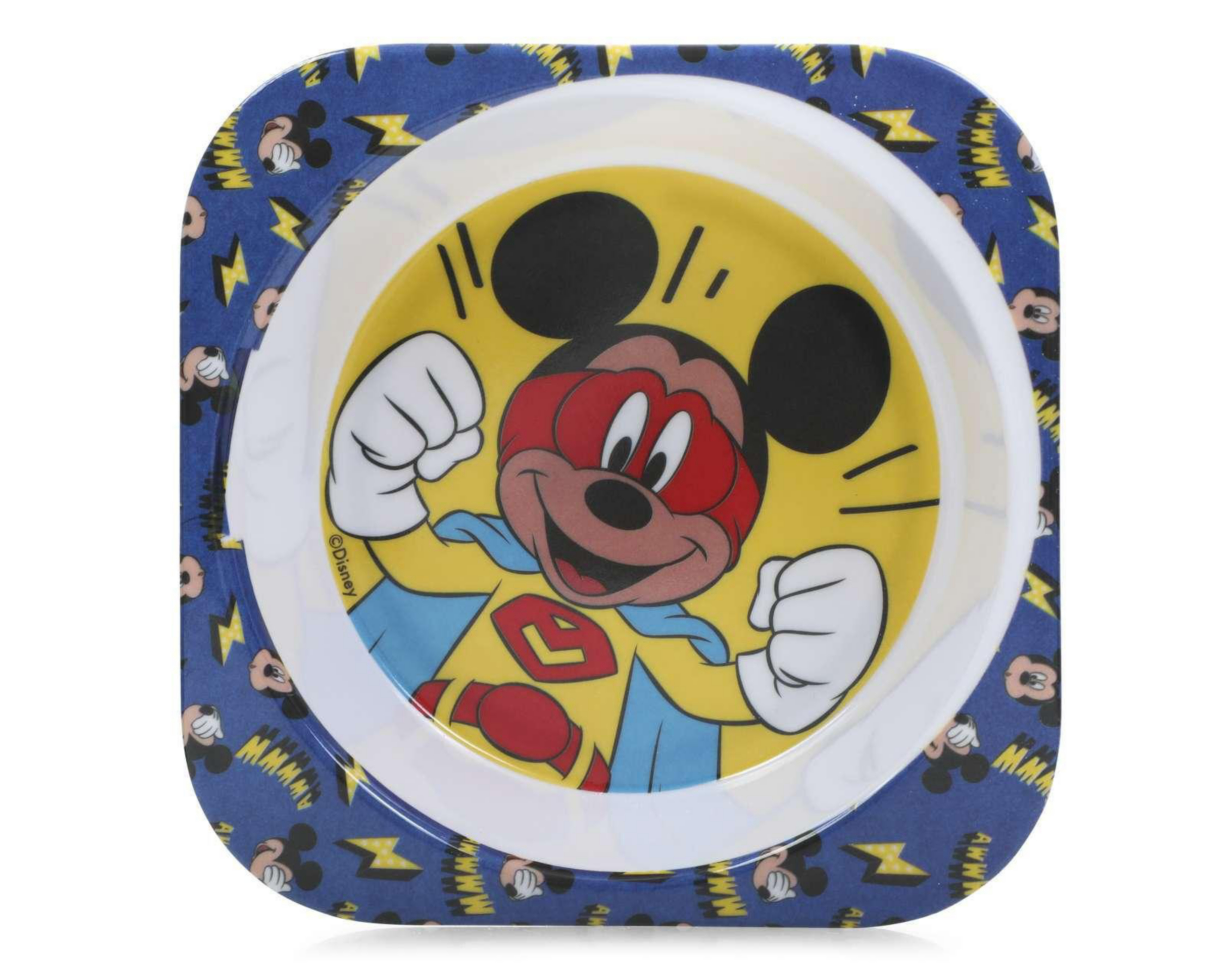 Foto 4 pulgar | Vajilla Infantil de Melamina Mickey Mouse 4 Piezas