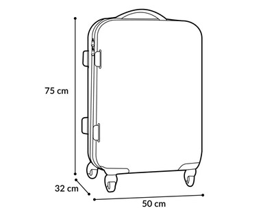 Foto 8 | Maleta Vertical Startravel Cairo 28"