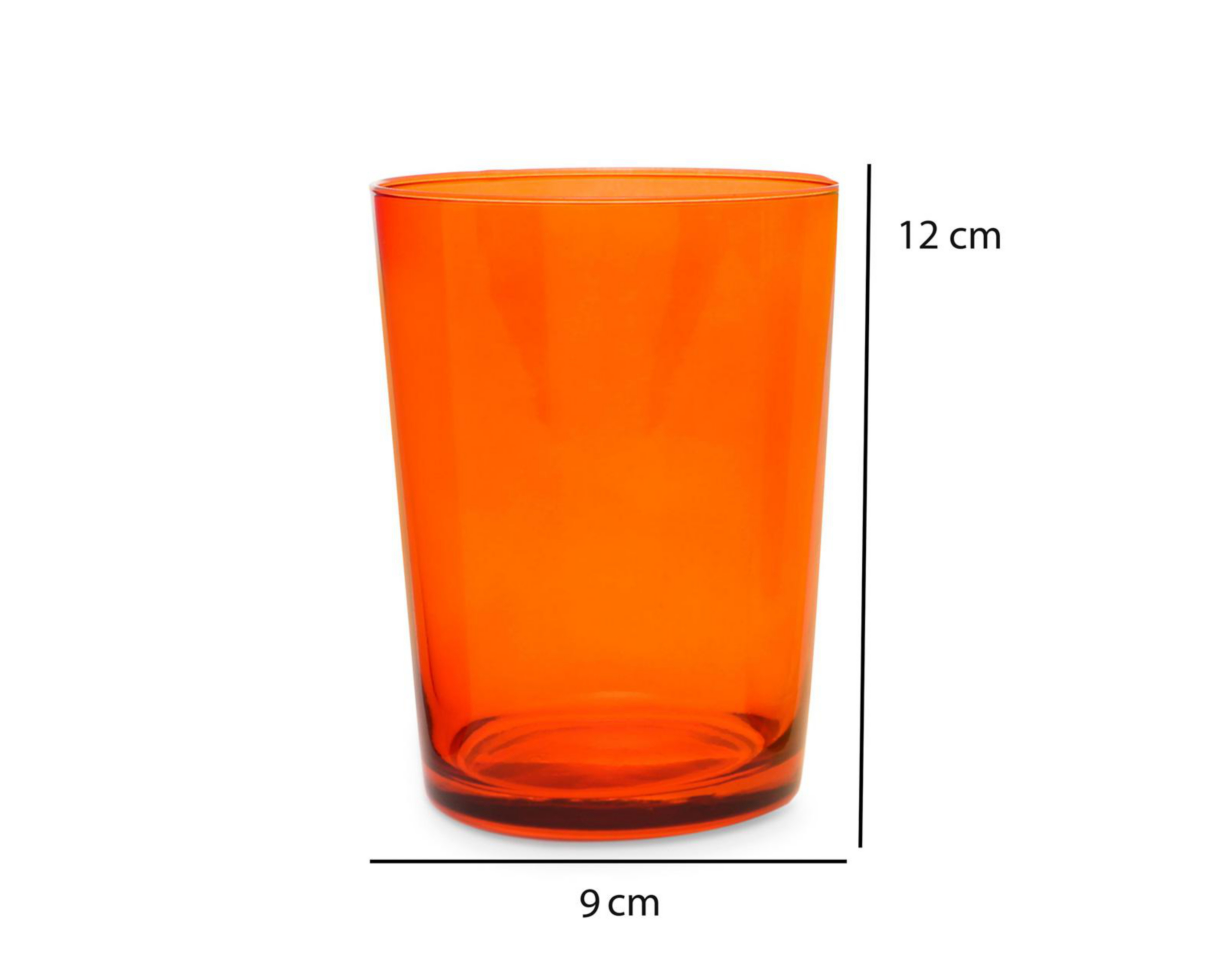 Foto 4 pulgar | Juego de Vasos de Vidrio Crisa 4 Piezas