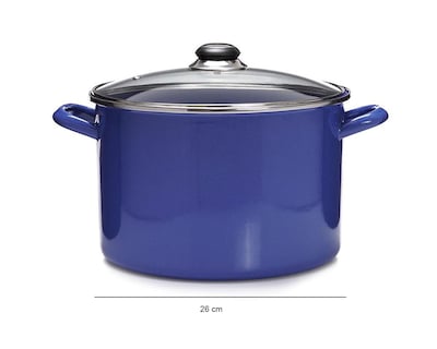 Foto 5 | Olla Cinsa Novacero 8.72 l de Acero Vitrificado