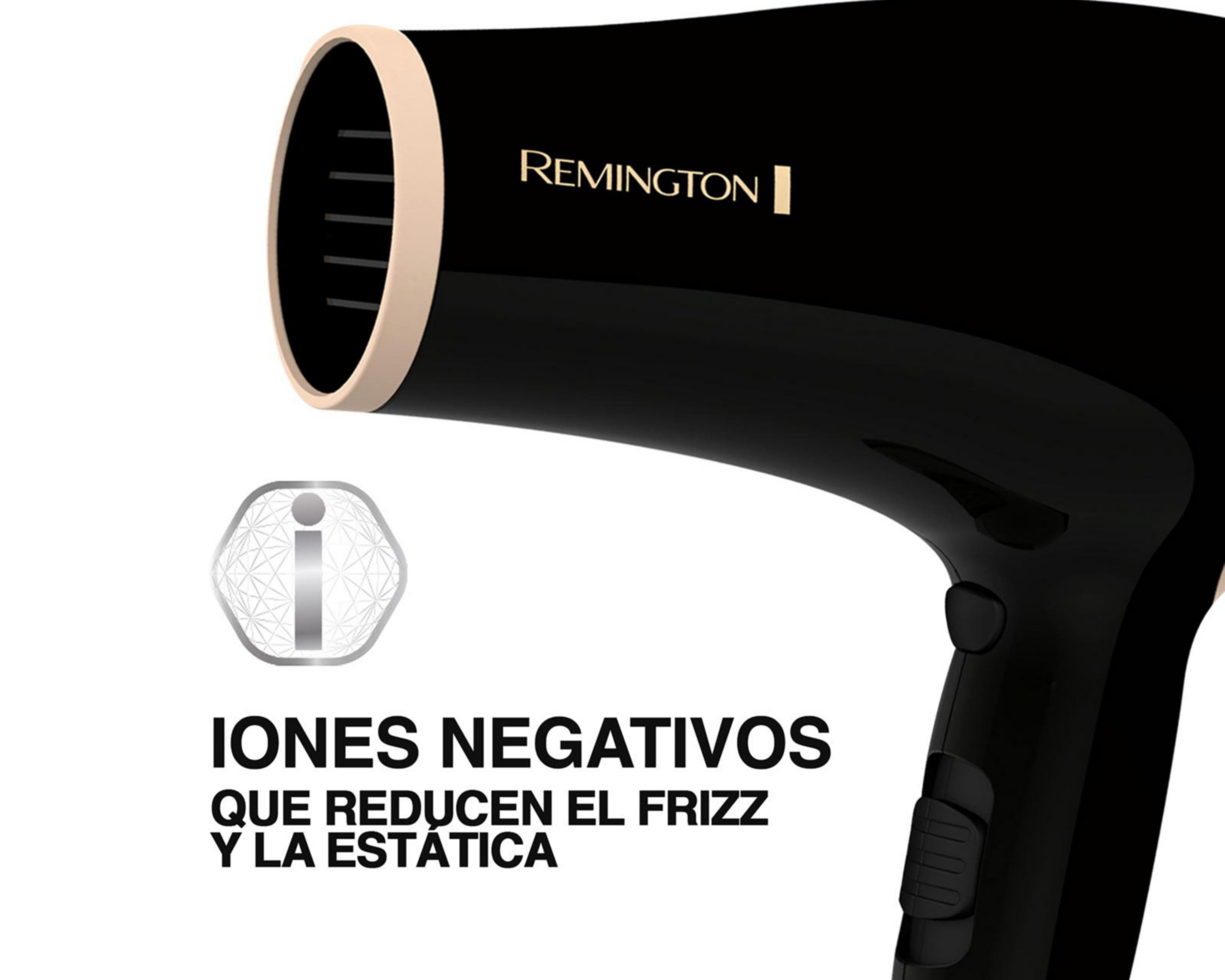 Foto 4 pulgar | Secador de Cabello Remington 1875 W Cerámica con Macadamia Control de Frizz