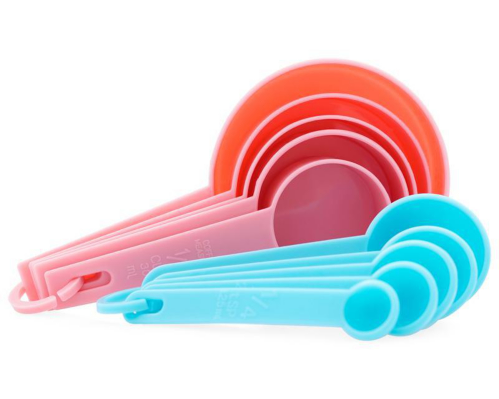 Foto 2 pulgar | Juego de Tazas y Cucharas Medidoras Vasconia 10 Piezas