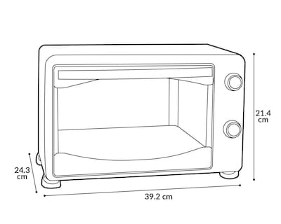 Foto 6 | Horno Eléctrico Black+Decker TO1342B-CP