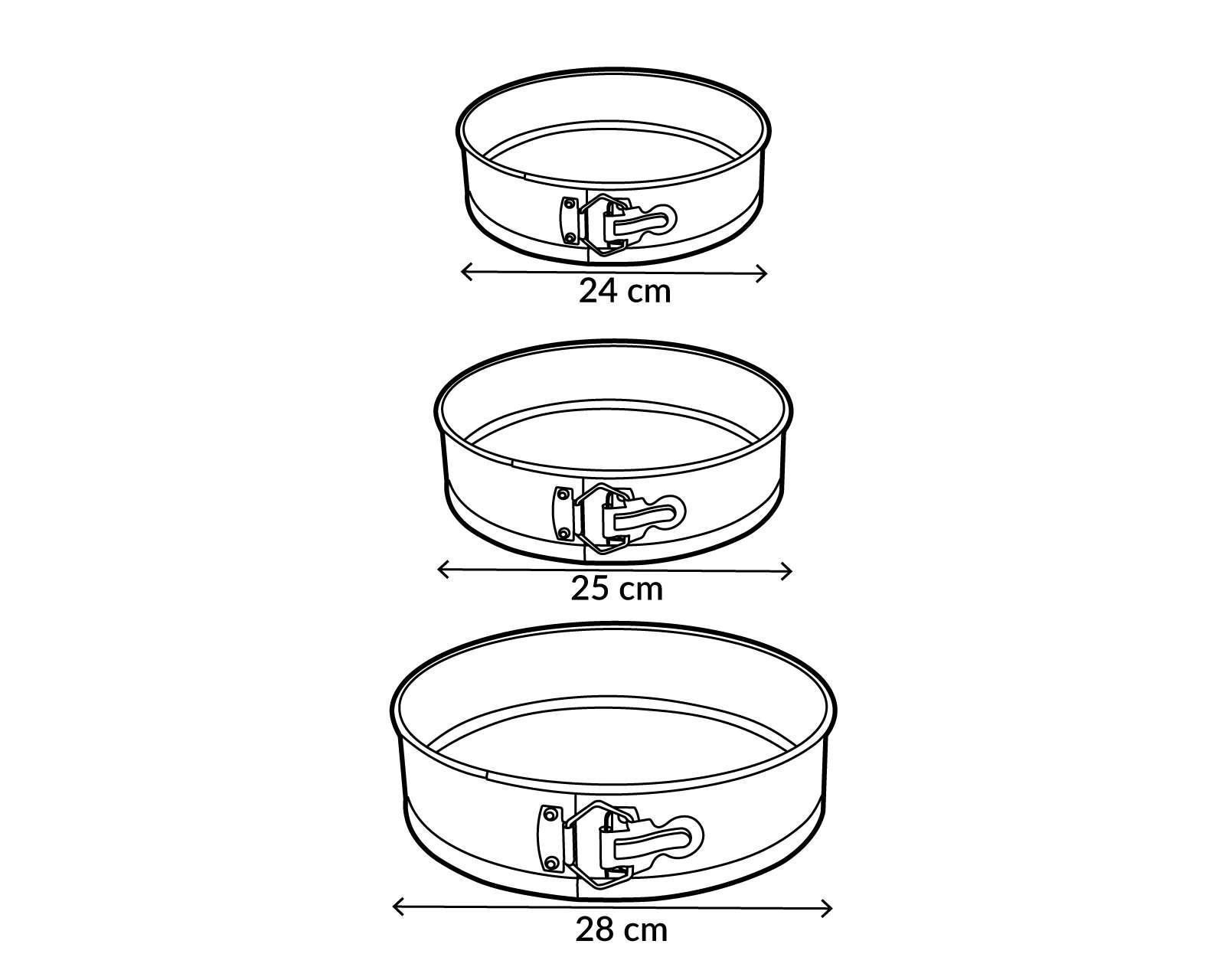 Foto 4 | Moldes para Hornear Alpine Cuisine 3 Piezas