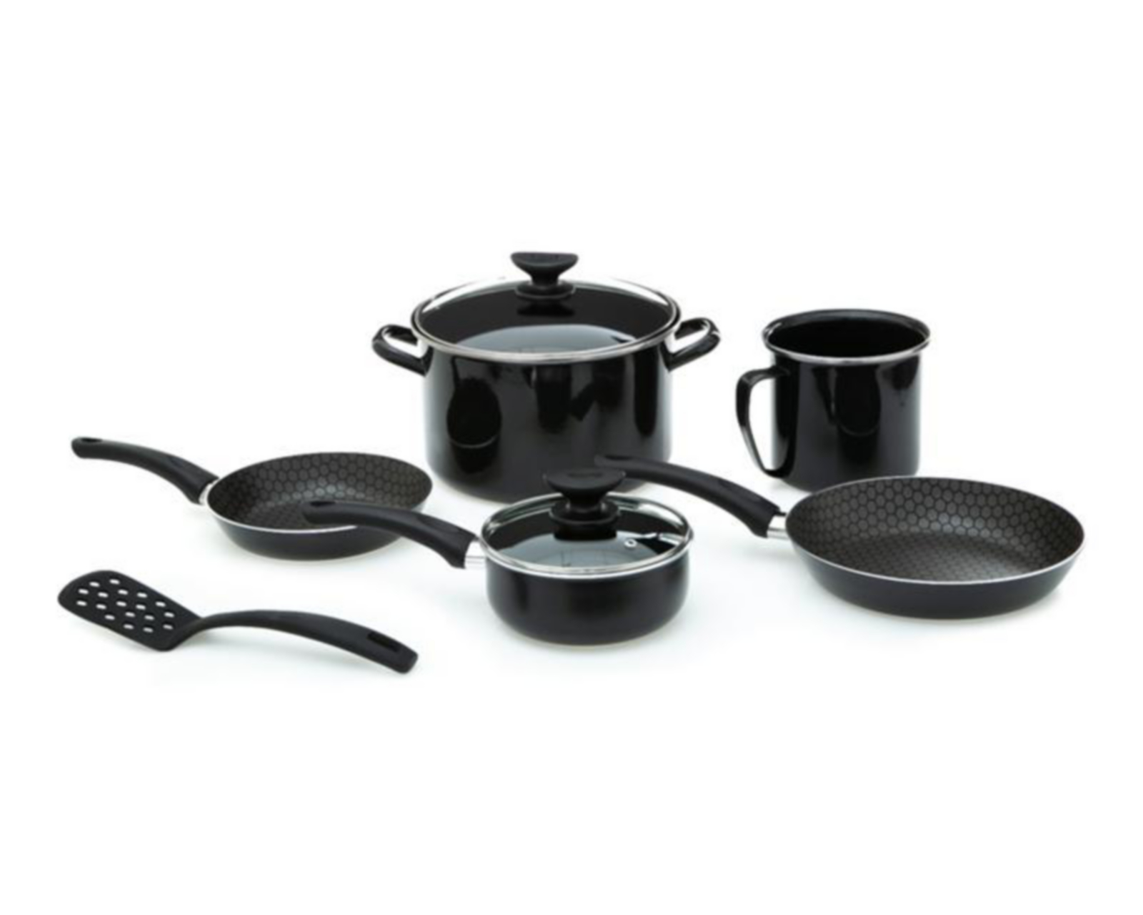 Foto 2 pulgar | Batería de Cocina Cinsa de Acero Vitrificado
