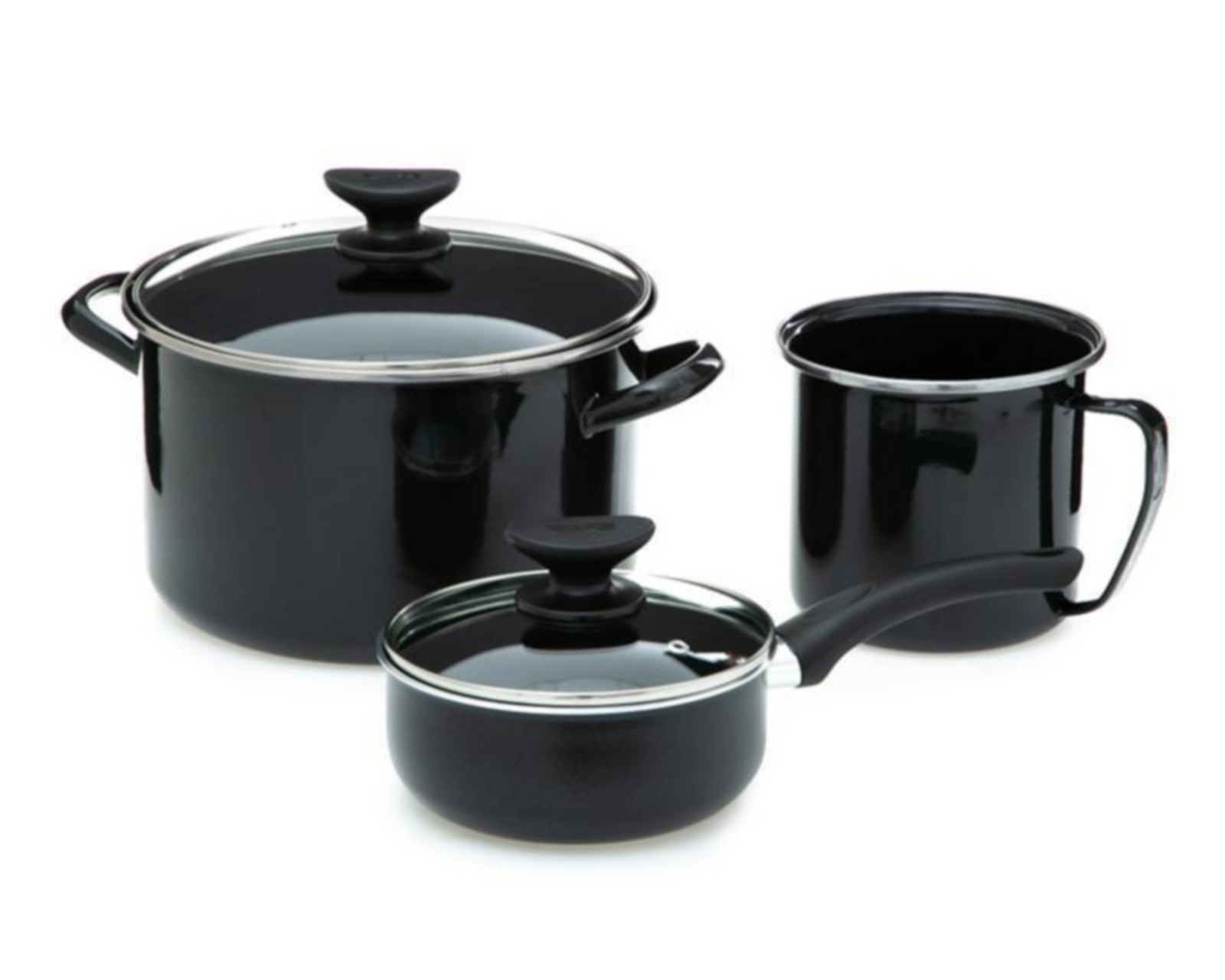 Foto 2 | Batería de Cocina Cinsa de Acero Vitrificado