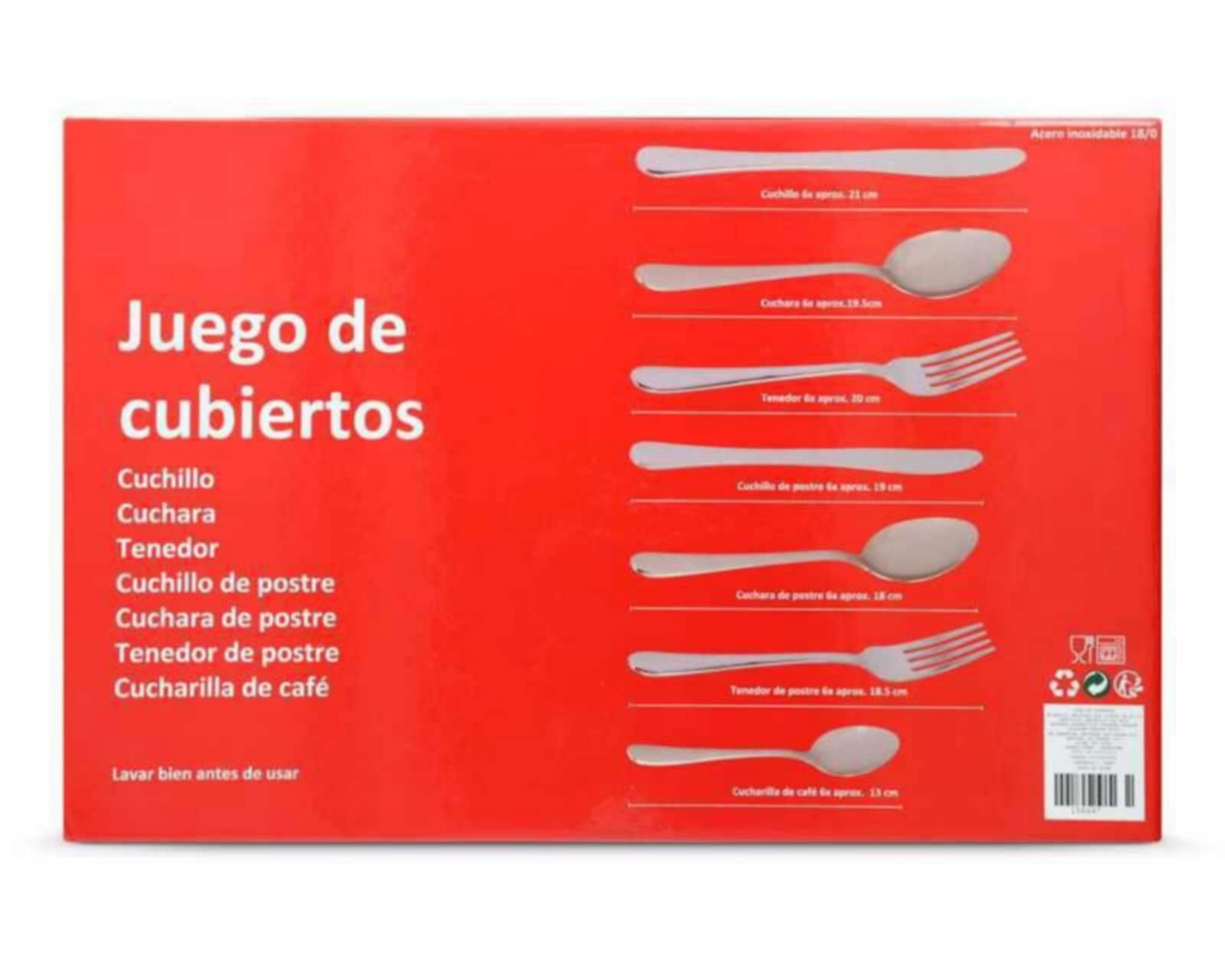 Foto 4 | Juego de Cubiertos Procook de Acero Inoxidable