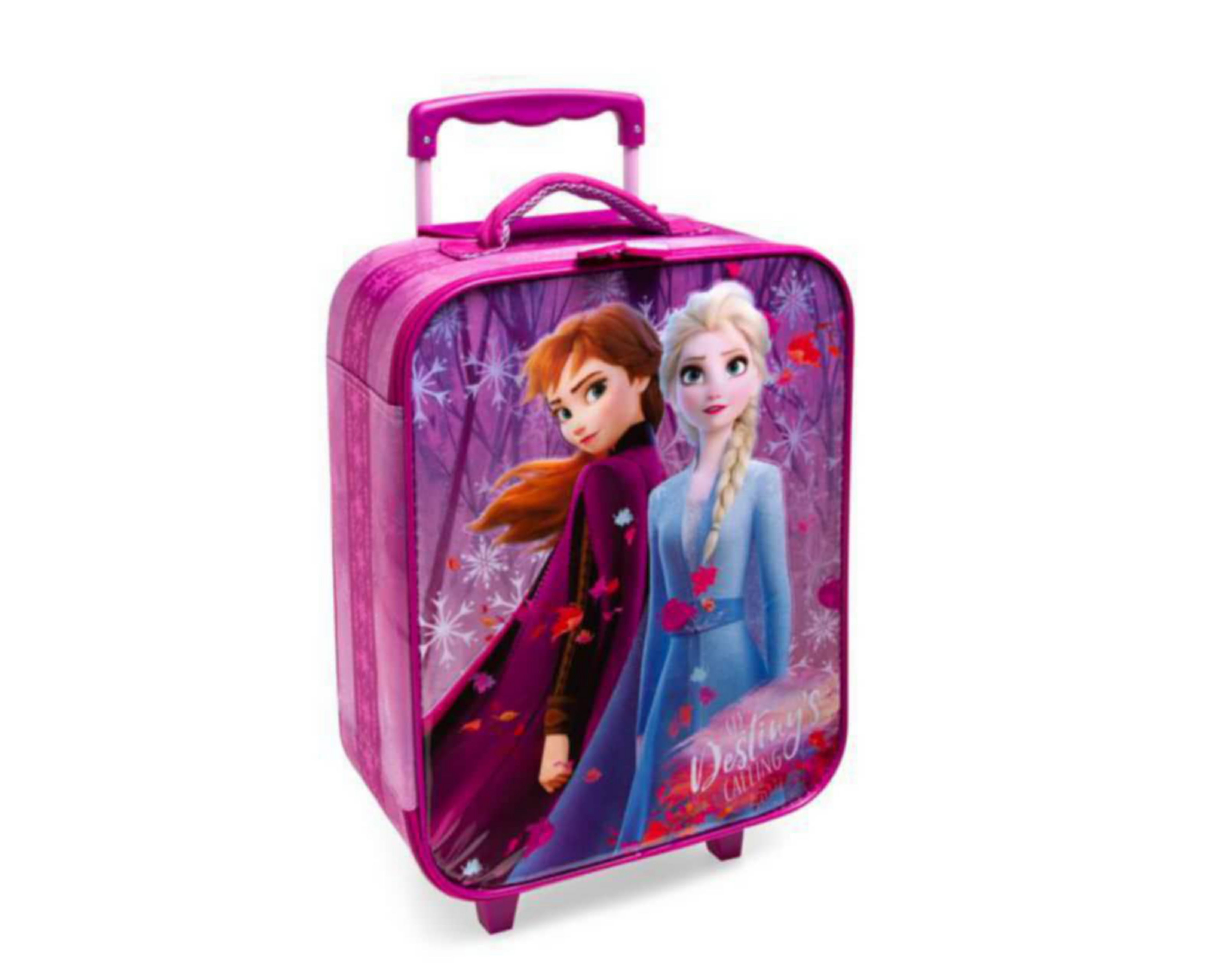 Foto 3 pulgar | Maleta Vertical Disney Frozen II Morada