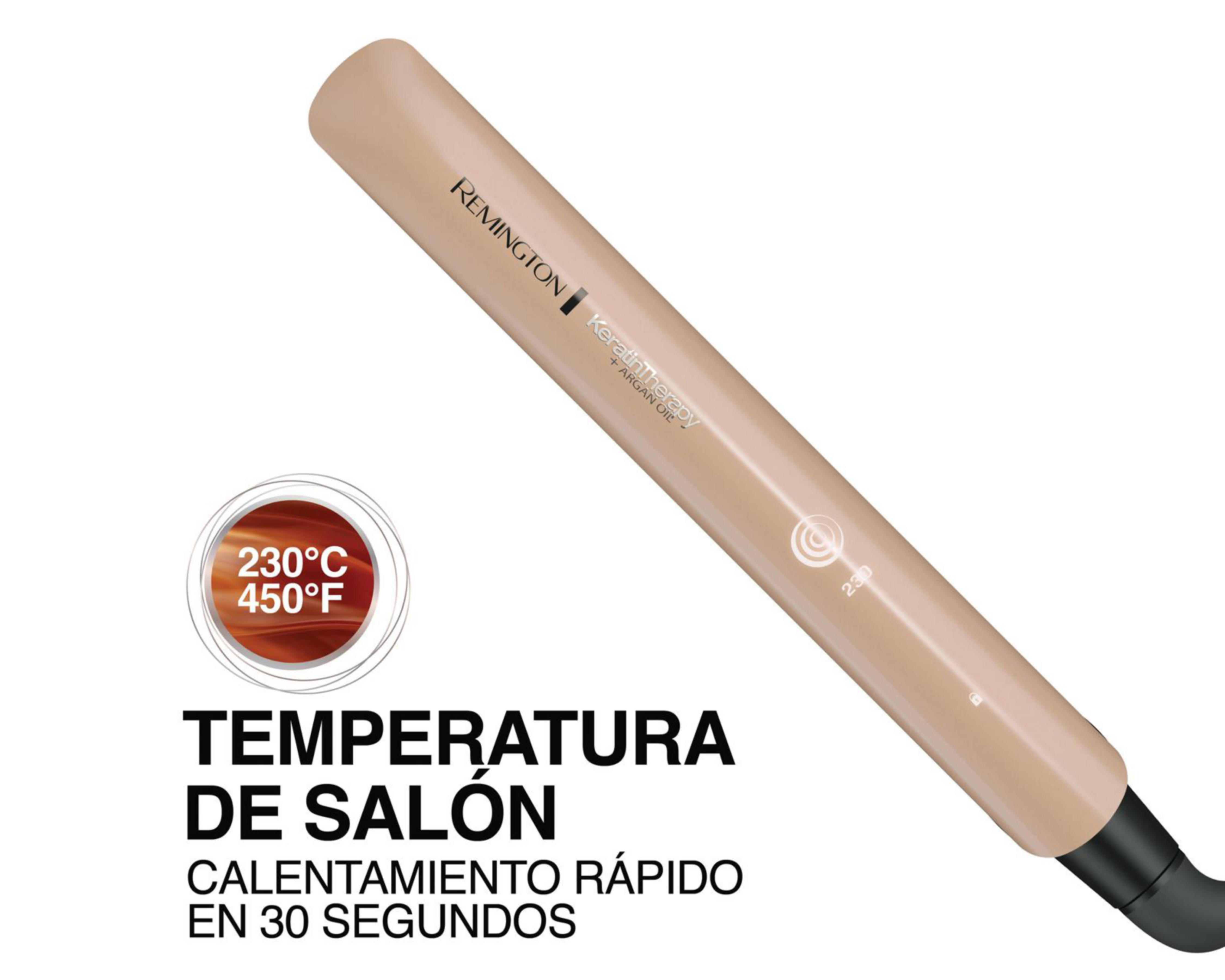 Foto 3 pulgar | Plancha de Cabello Remington Keratin Therapy Cerámica con Keratina y Aceite de Argán