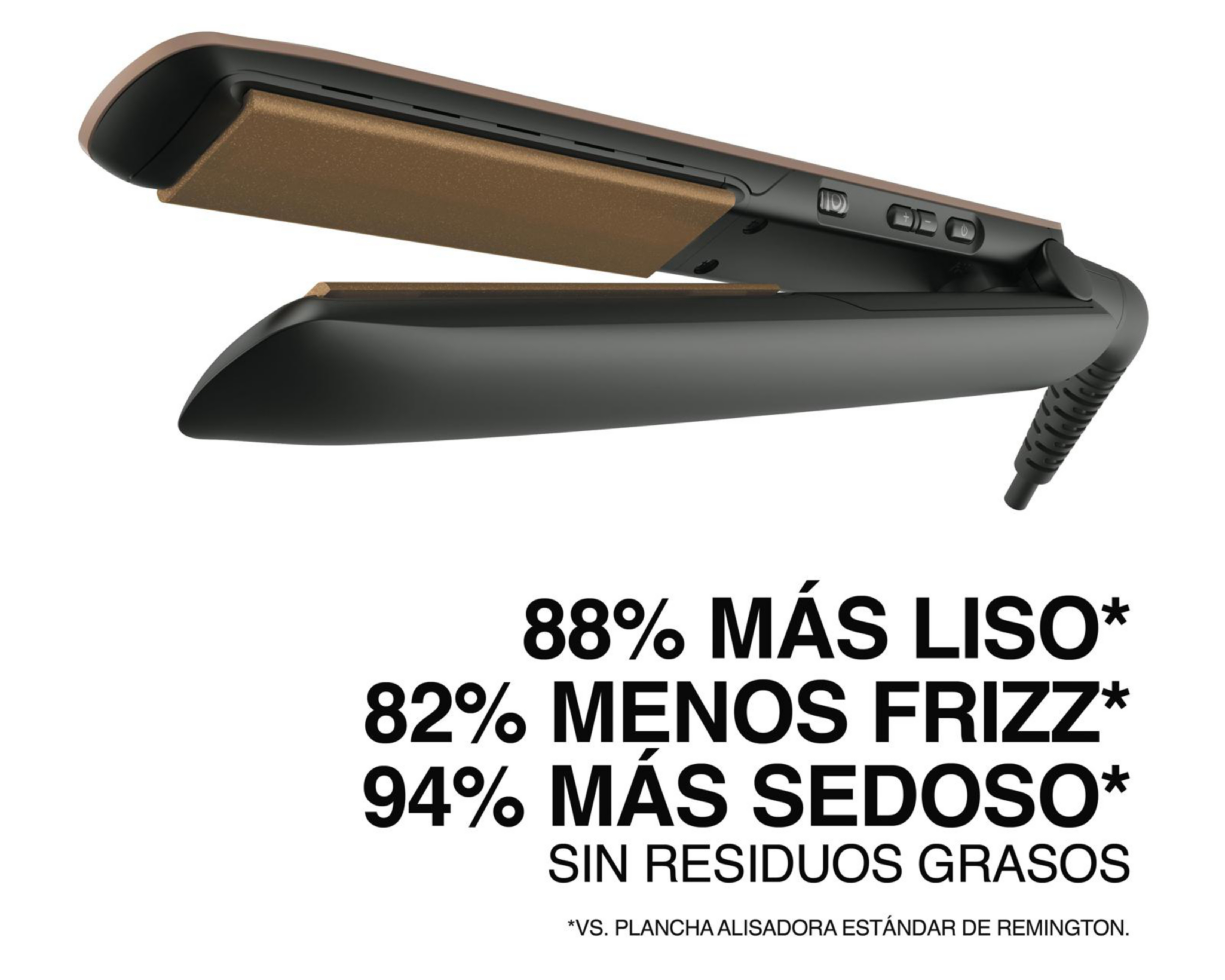 Foto 4 | Plancha de Cabello Remington Keratin Therapy Cerámica con Keratina y Aceite de Argán