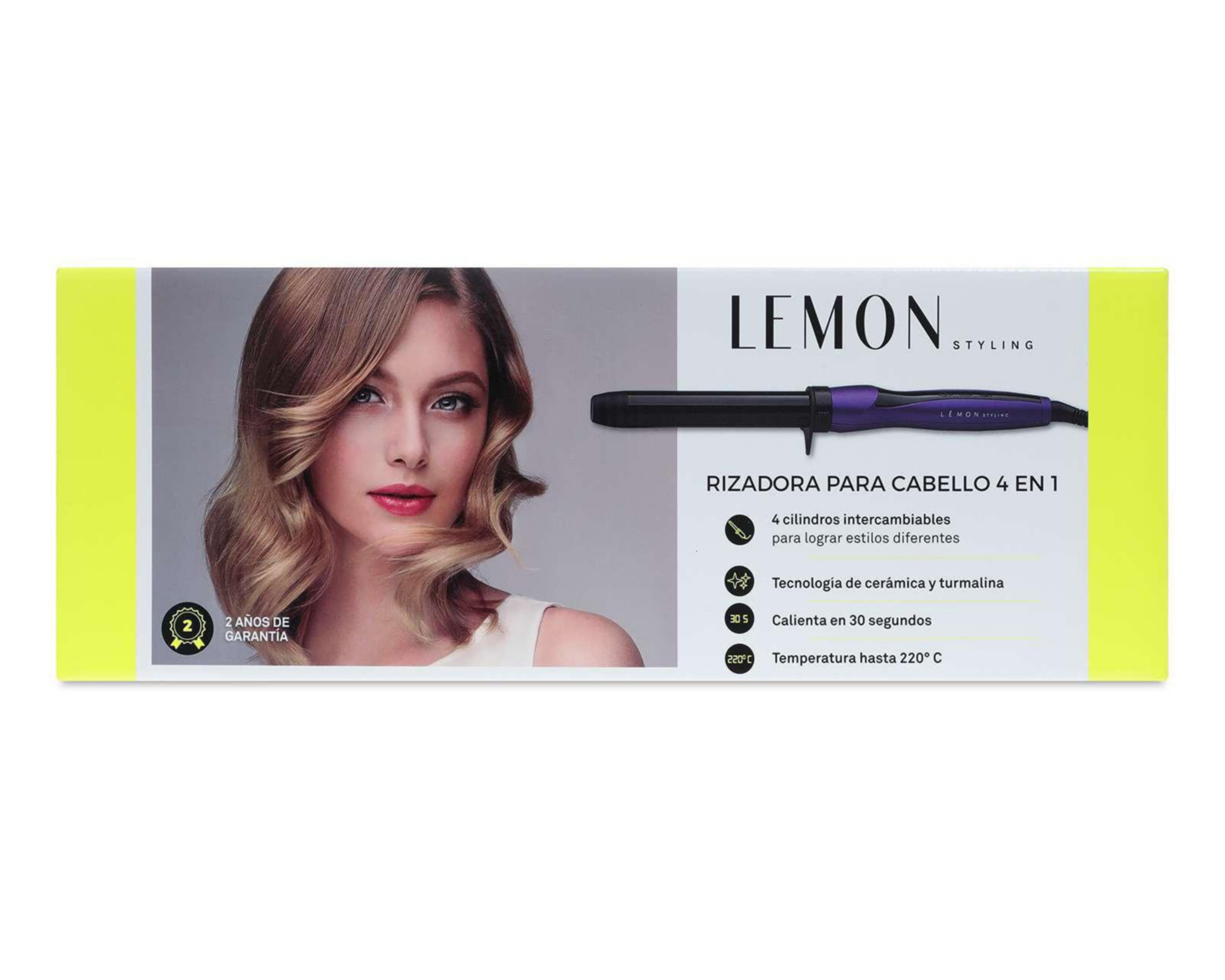 Foto 6 pulgar | Ferro Rizador Lemon Styling Curvy Rush
