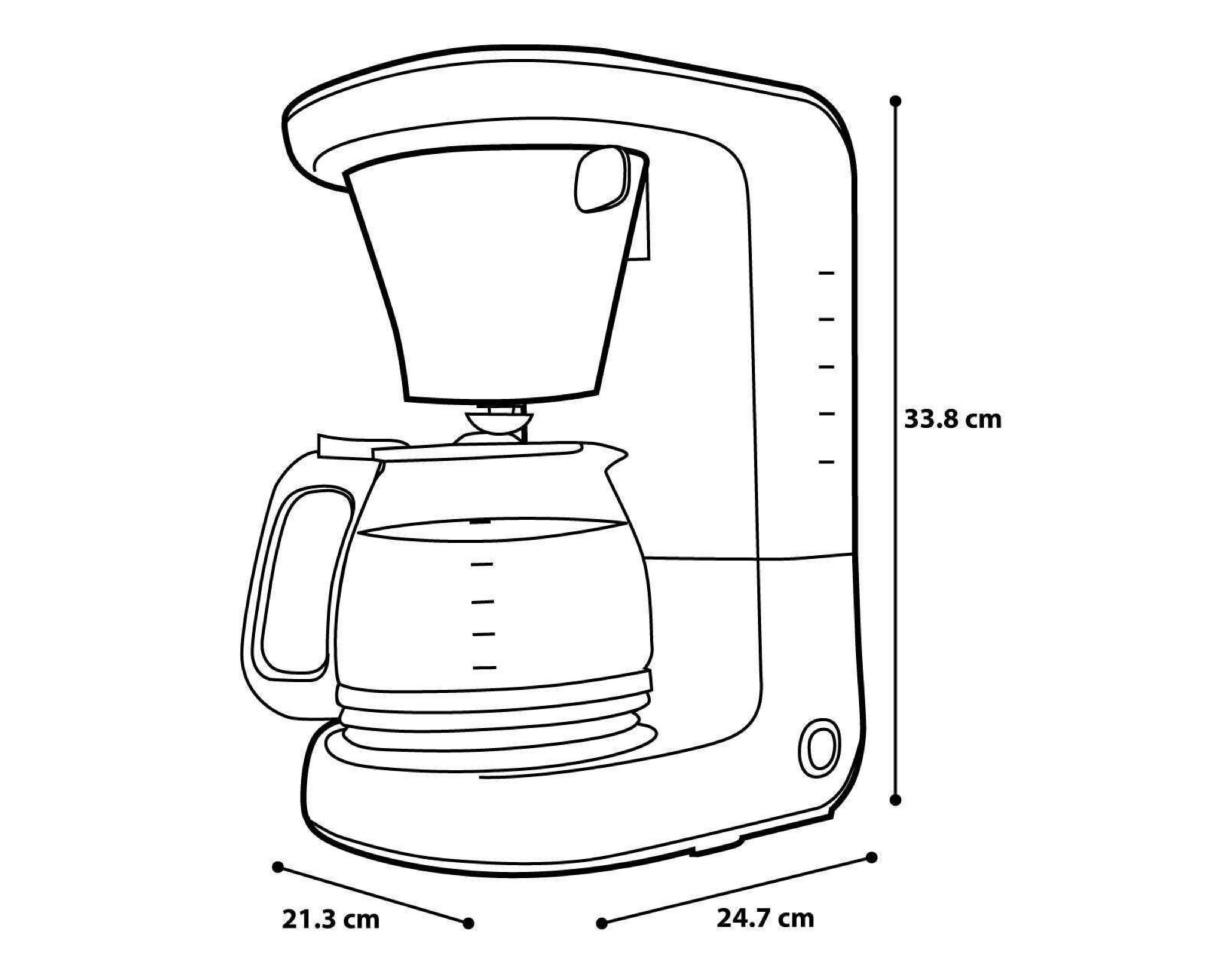 Foto 7 pulgar | Cafetera Taurus 12 Tazas No Programable