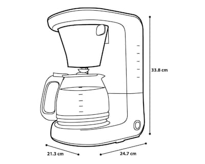 Foto 6 | Cafetera Taurus 12 Tazas No Programable