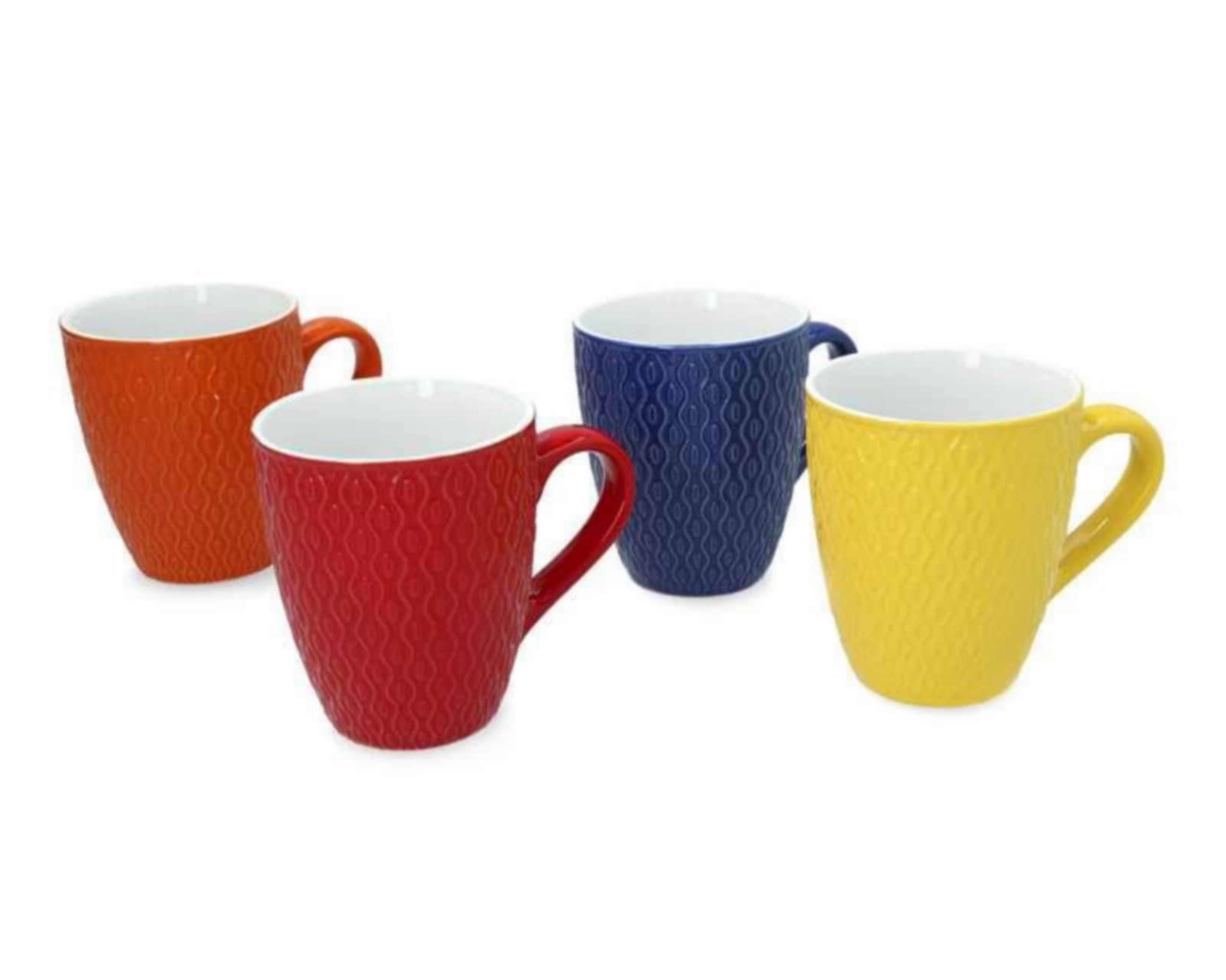 Foto 2 pulgar | Juego de Tazas de Cerámica para 4 Personas