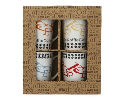 Foto 4 | Set de 4 tazas House2Home