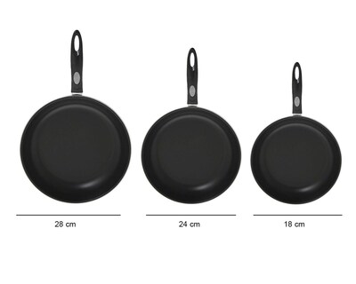 Foto 7 | Juego de Sartenes Alpine Cuisine 3 Piezas