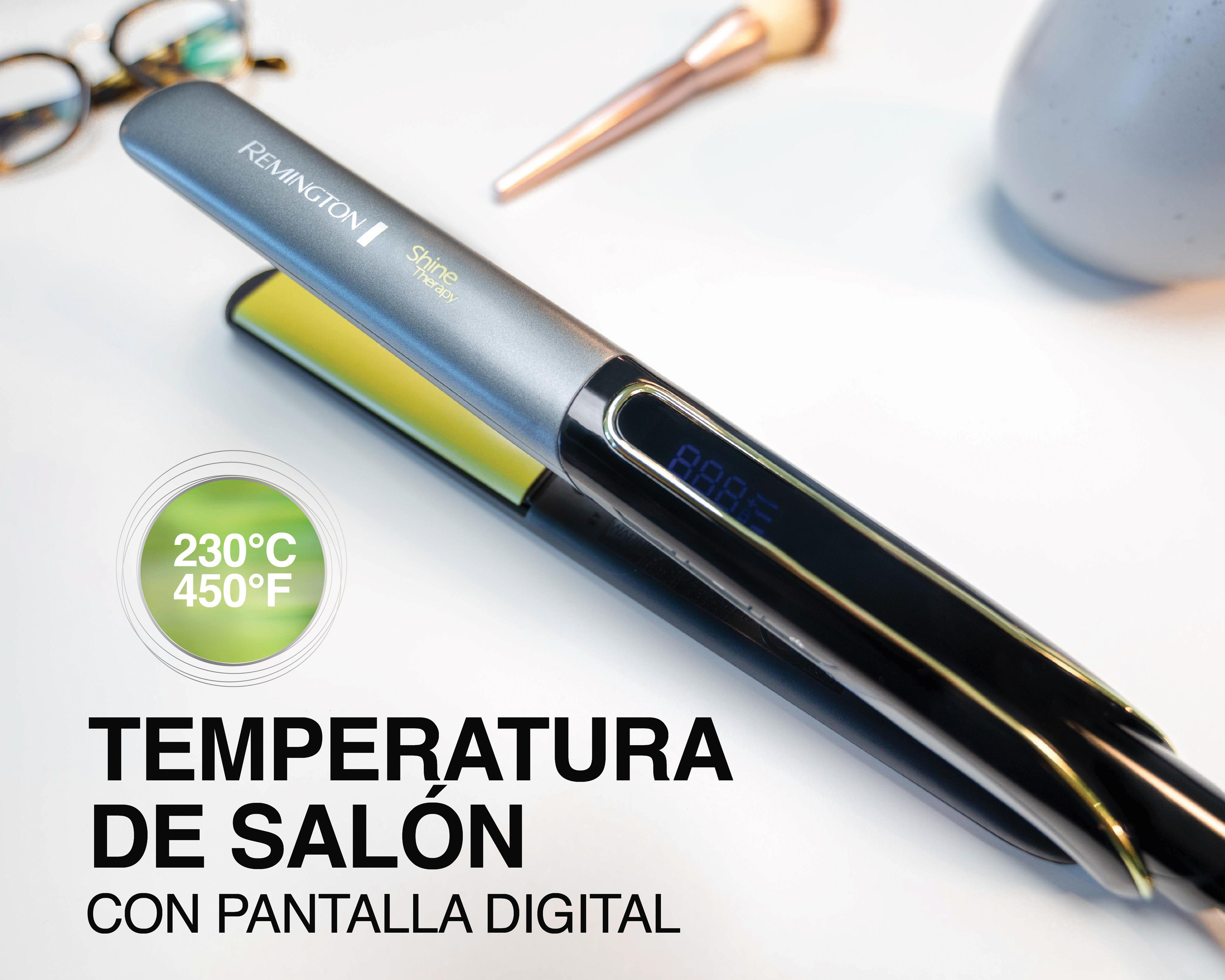 Foto 9 pulgar | Alaciadora Remington Shine Therapy 230°C