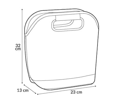 Foto 4 | Lonchera Térmica Travelers Tipo Bolsa de 11"