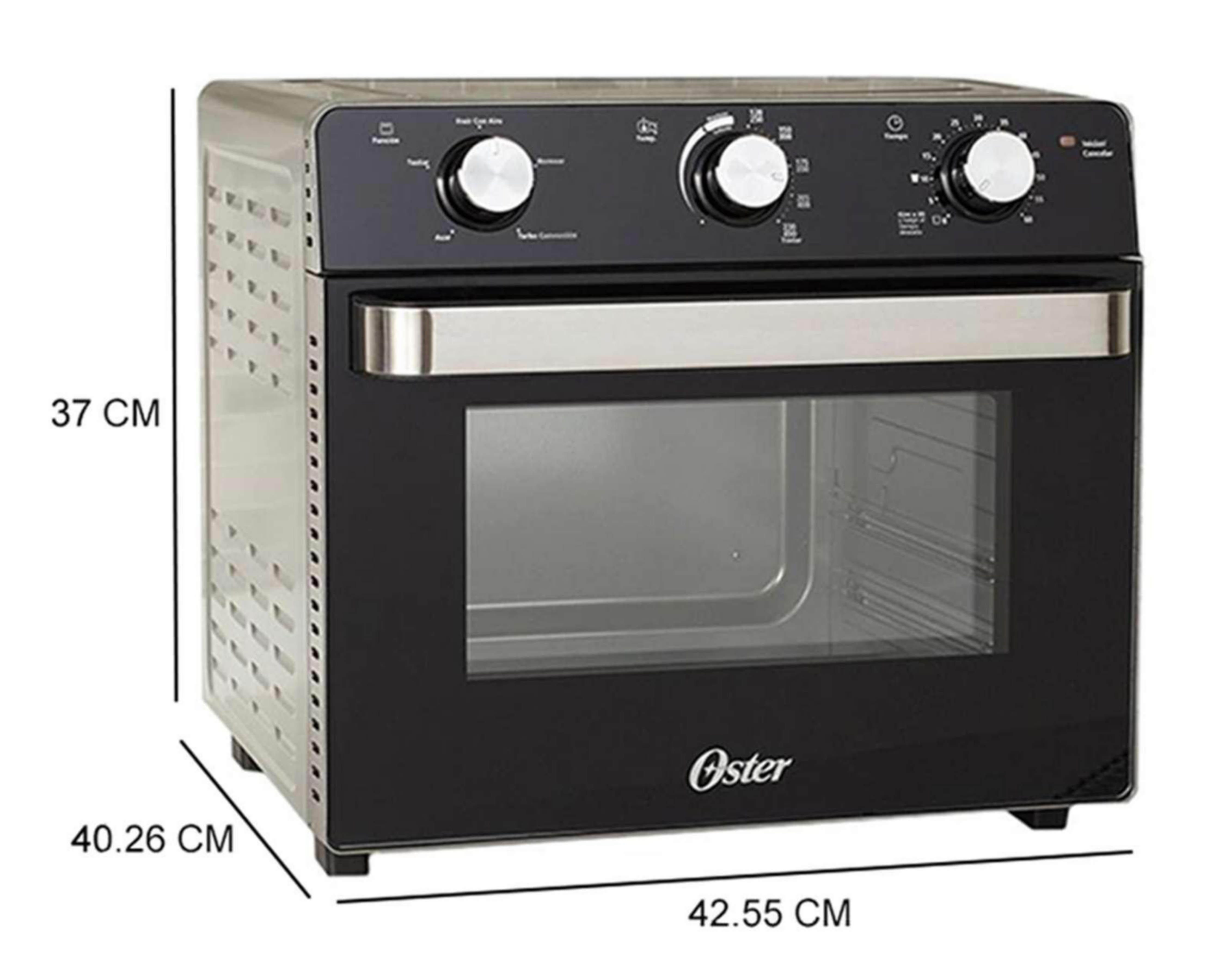 Foto 5 pulgar | Horno Tostador con Freidora de Aire Oster 22  l