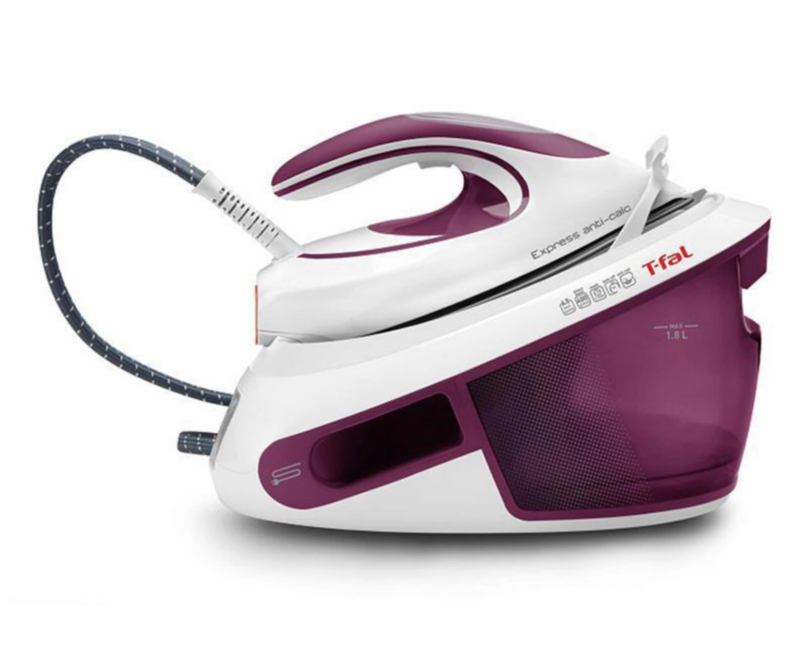 Generador de Vapor Plancha T-Fal de 2,400 W