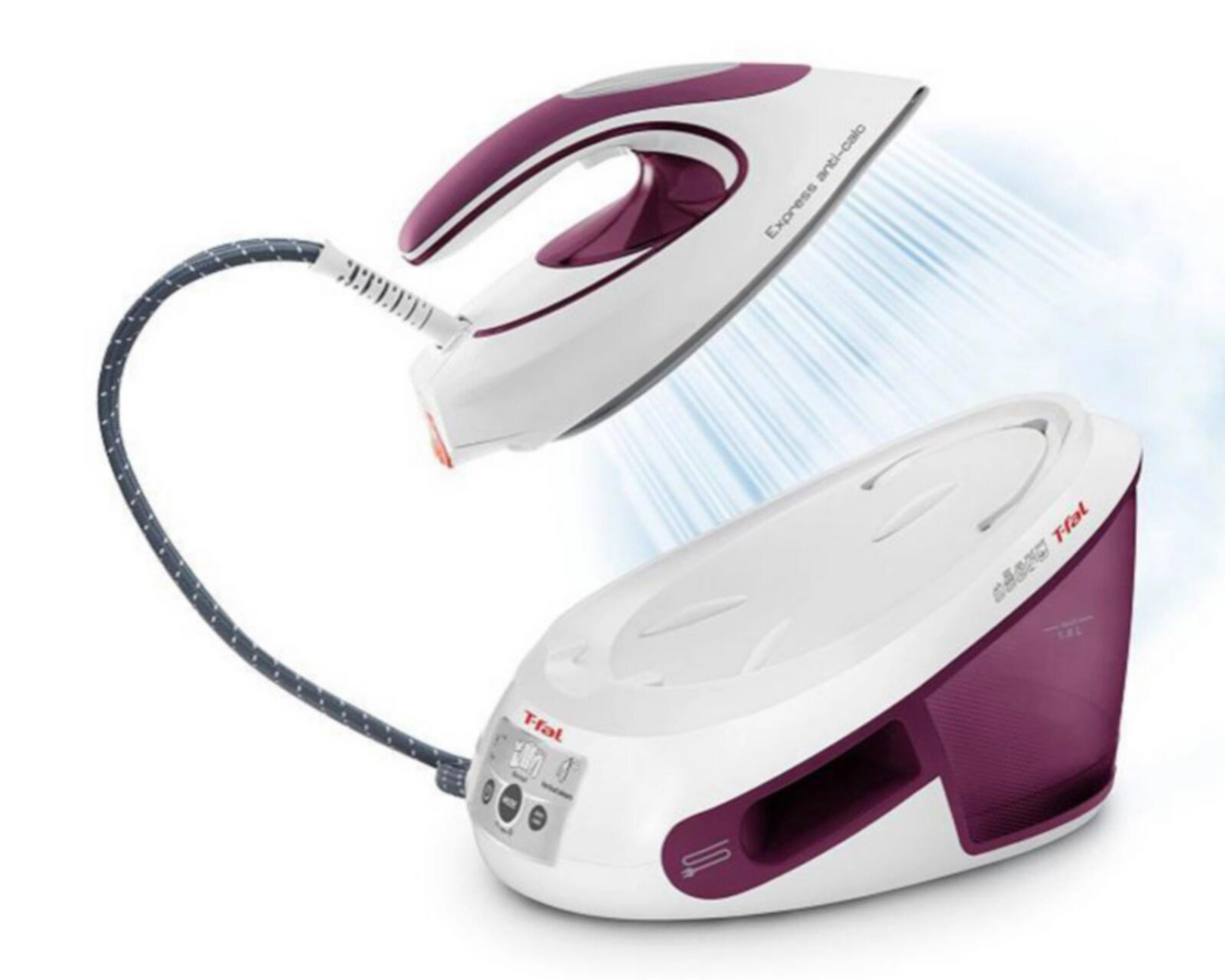 Foto 4 pulgar | Generador de Vapor Plancha T-Fal de 2,400 W