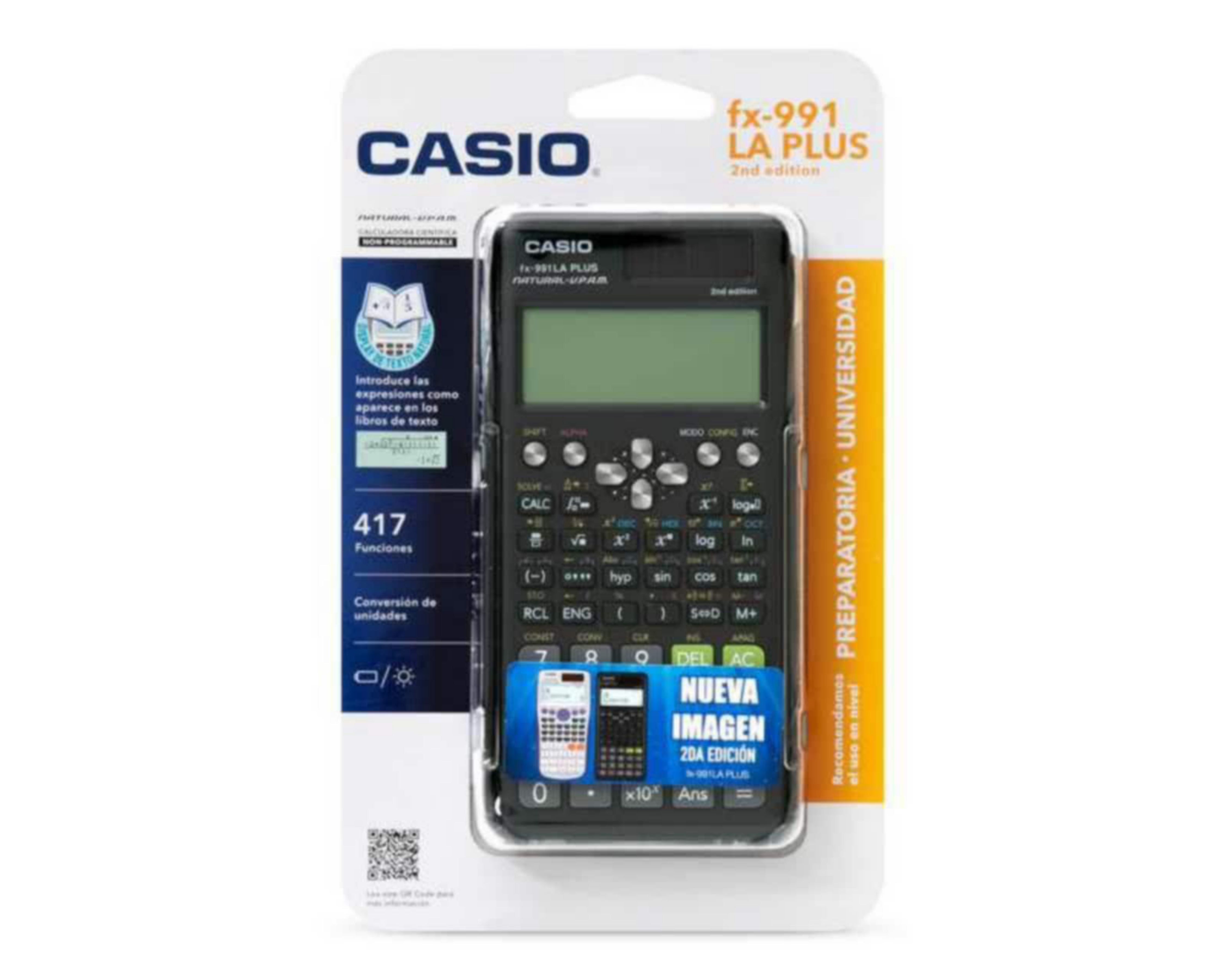 Foto 4 | Calculadora Científica Casio FX-991LAPLUS2 Negra