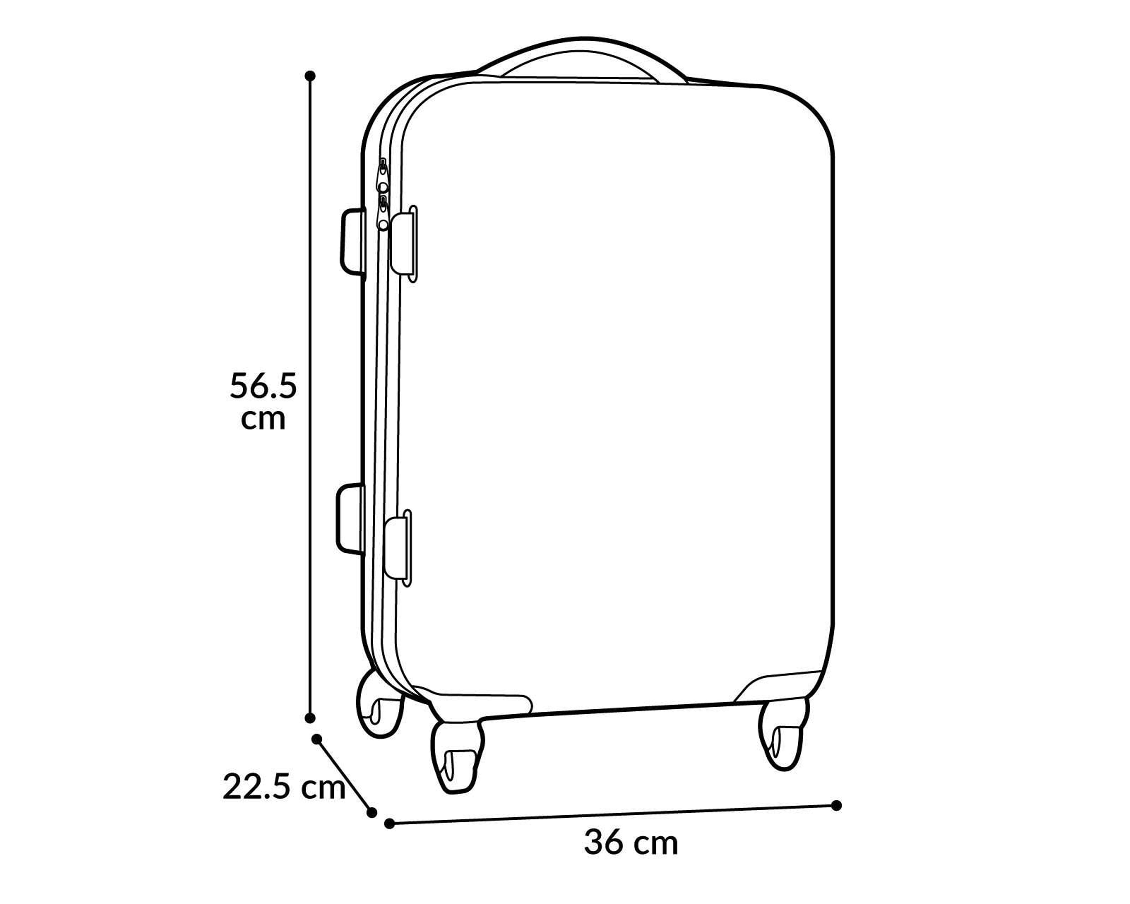 Foto 8 pulgar | Maleta Vertical Startravel Magical de 20"