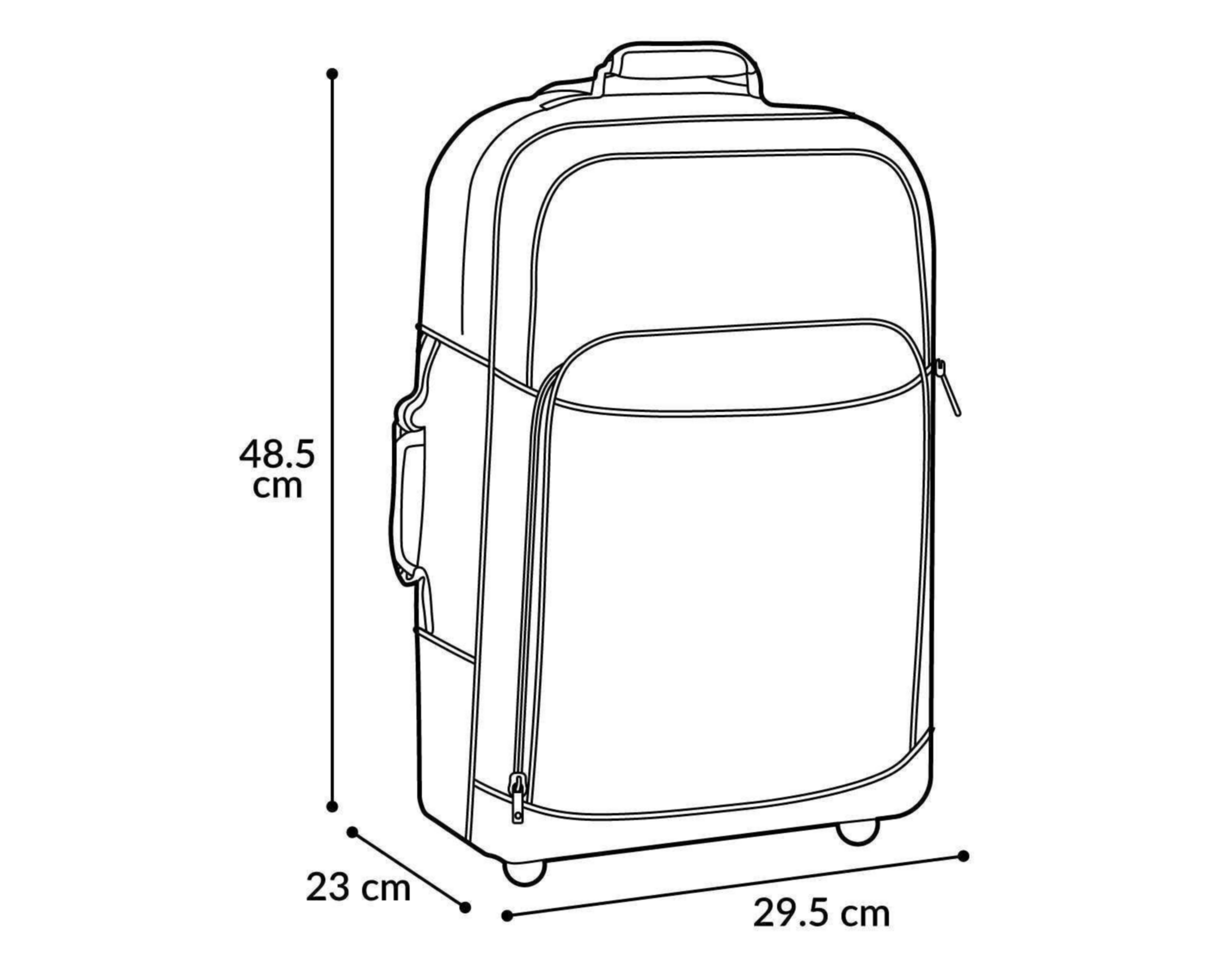 Foto 10 pulgar | Maleta con Ruedas Startravel Baltimore de 15.6"