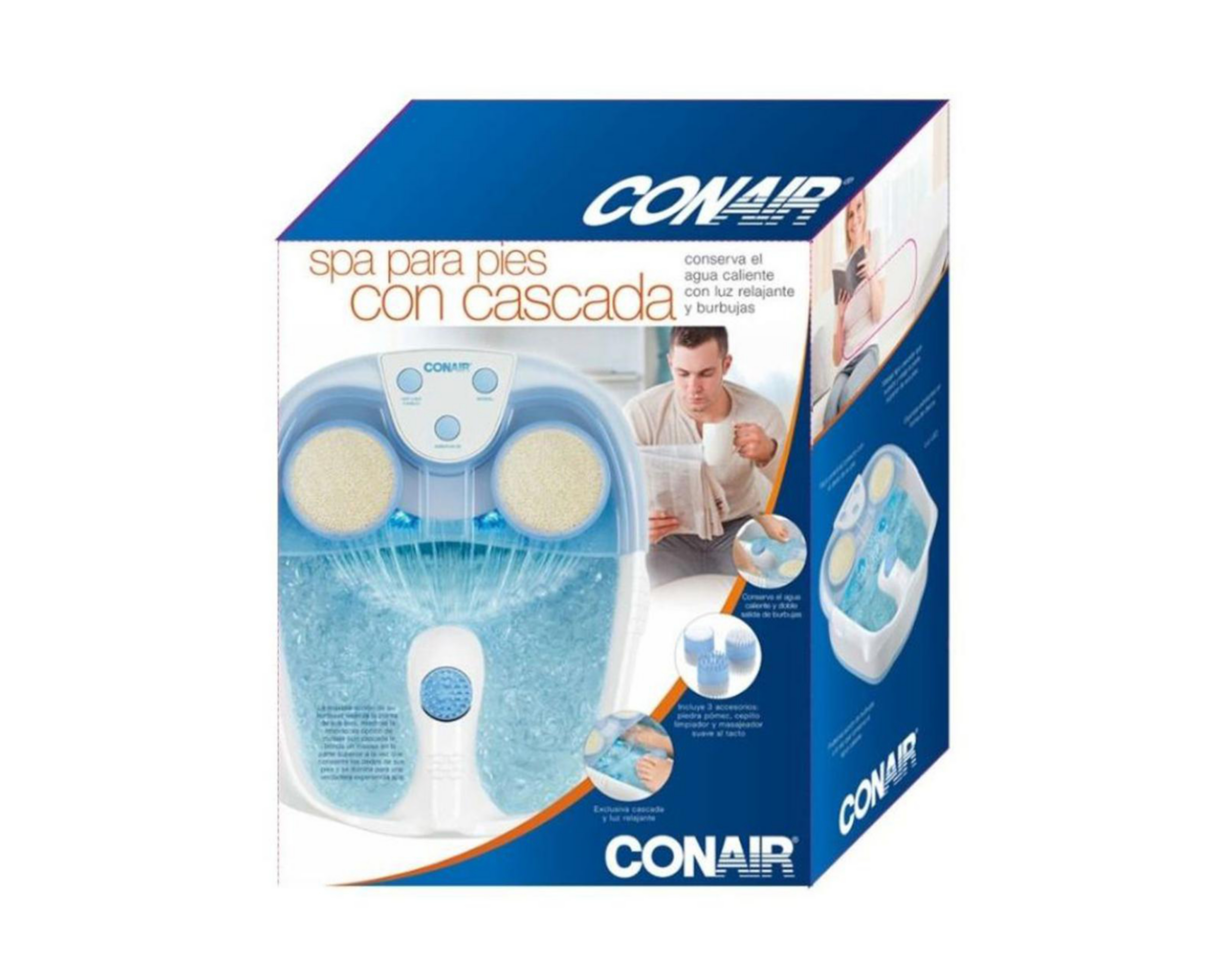 Foto 5 pulgar | Tina Spa de Hidroterapia para Pies Conair con Luz LED