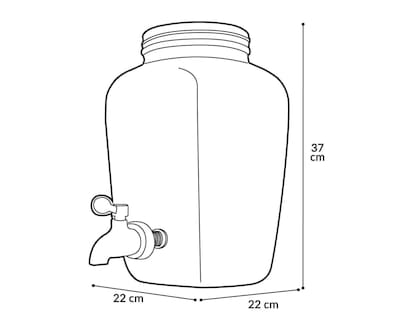 Foto 4 | Dispensador de Agua Glaze 8.5 l
