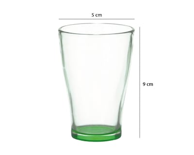 Foto 5 | Juego de Vasos de Vidrio Glaze