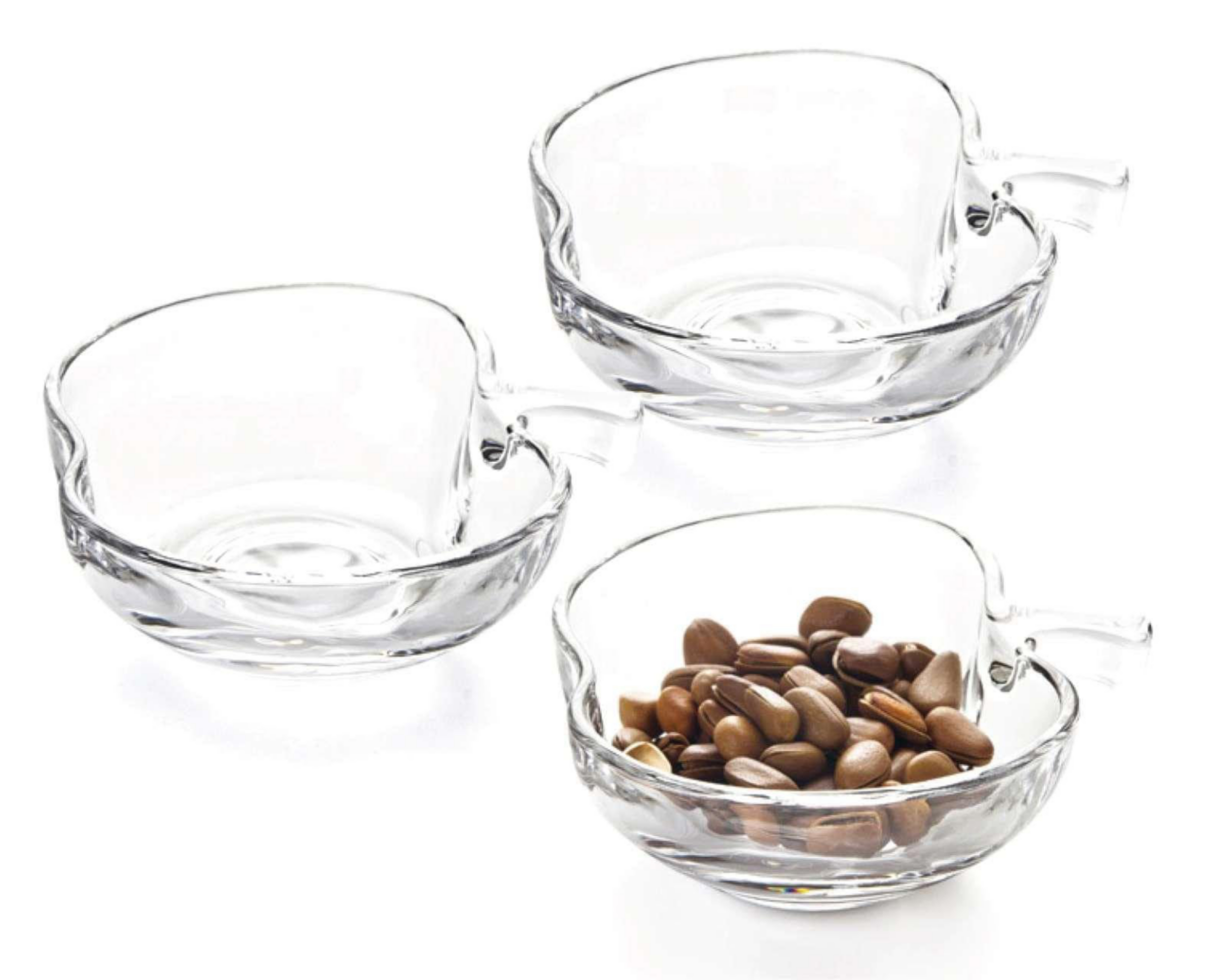 Recipientes de Vidrio Bowls Glazé 6 Piezas