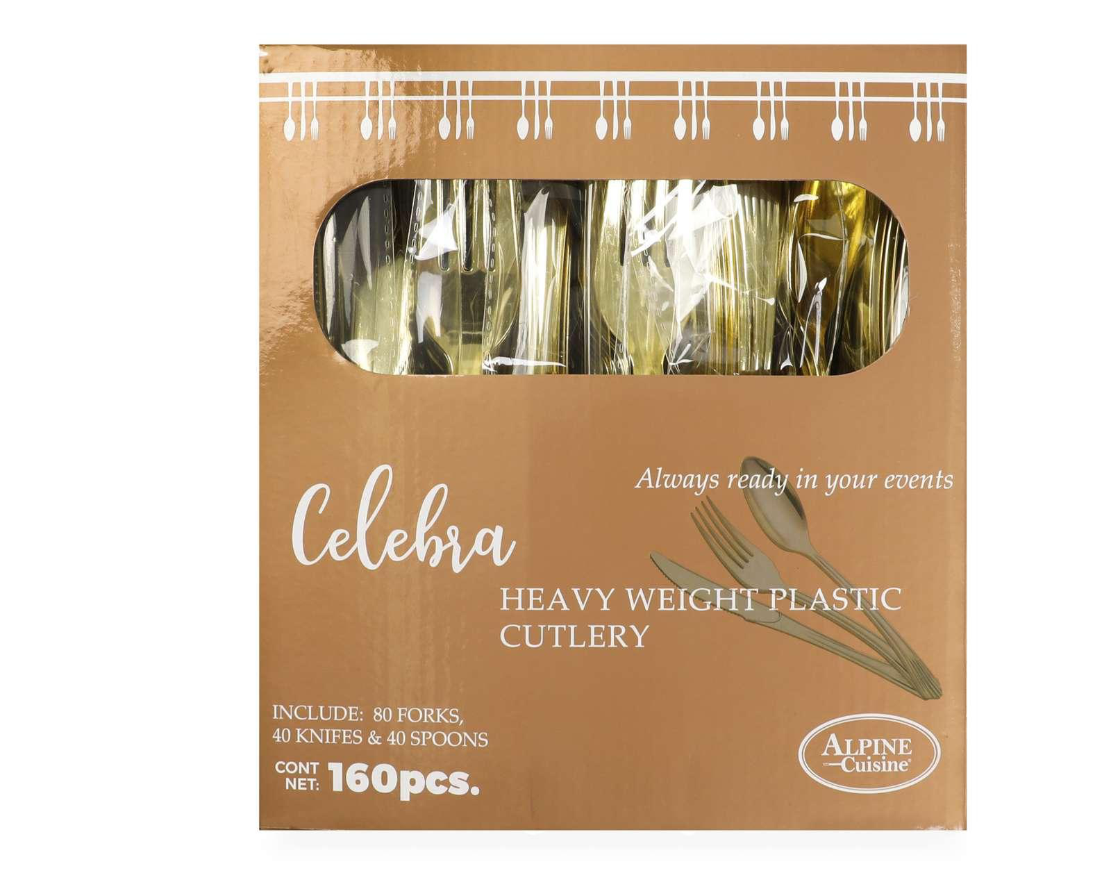 Foto 4 pulgar | Cubiertos Alpine Cuisine con 160 Piezas