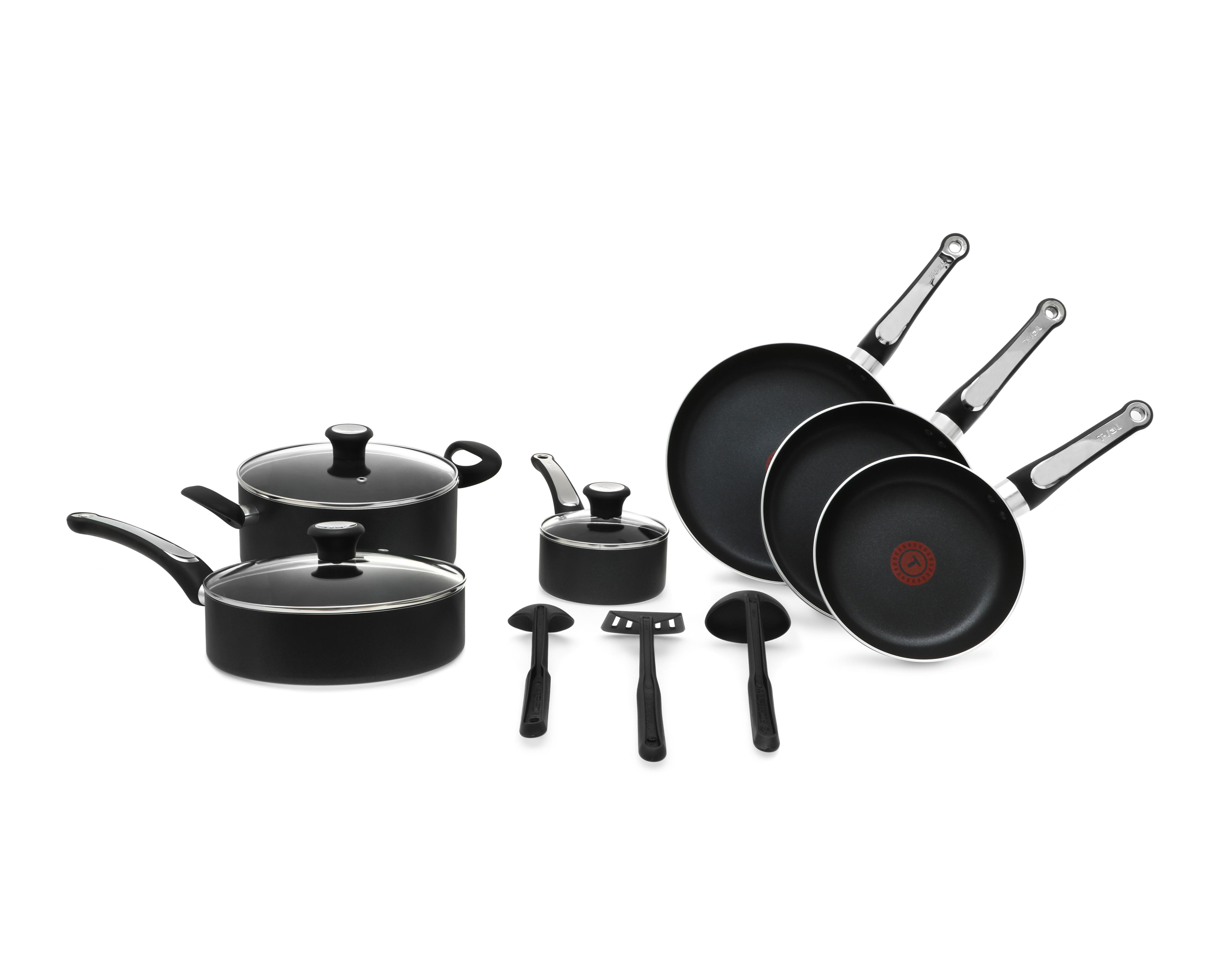 Batería de Cocina T-fal 12 Piezas de Aluminio